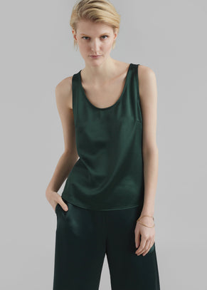 By Malene Birger Jacie Tank Top - Sycamore