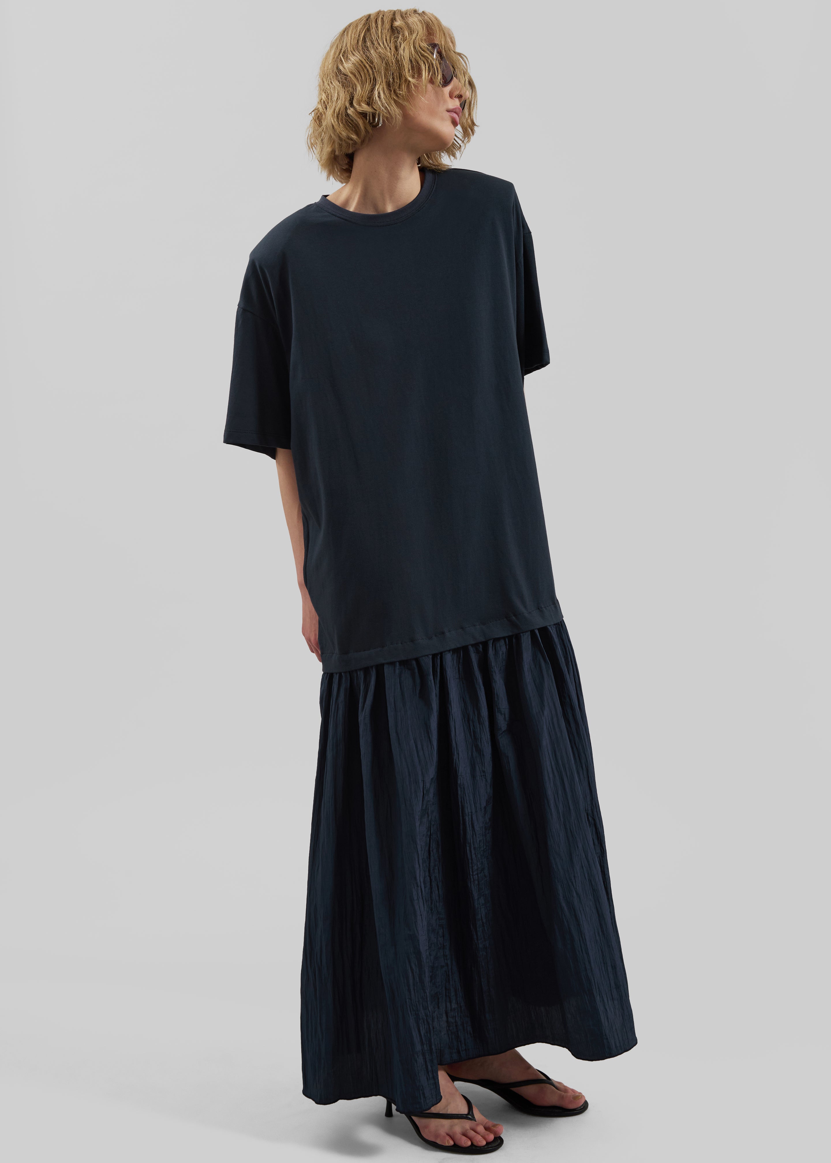 drop shoulder t shirt dress Off The Shoulder T-Shirt Dress