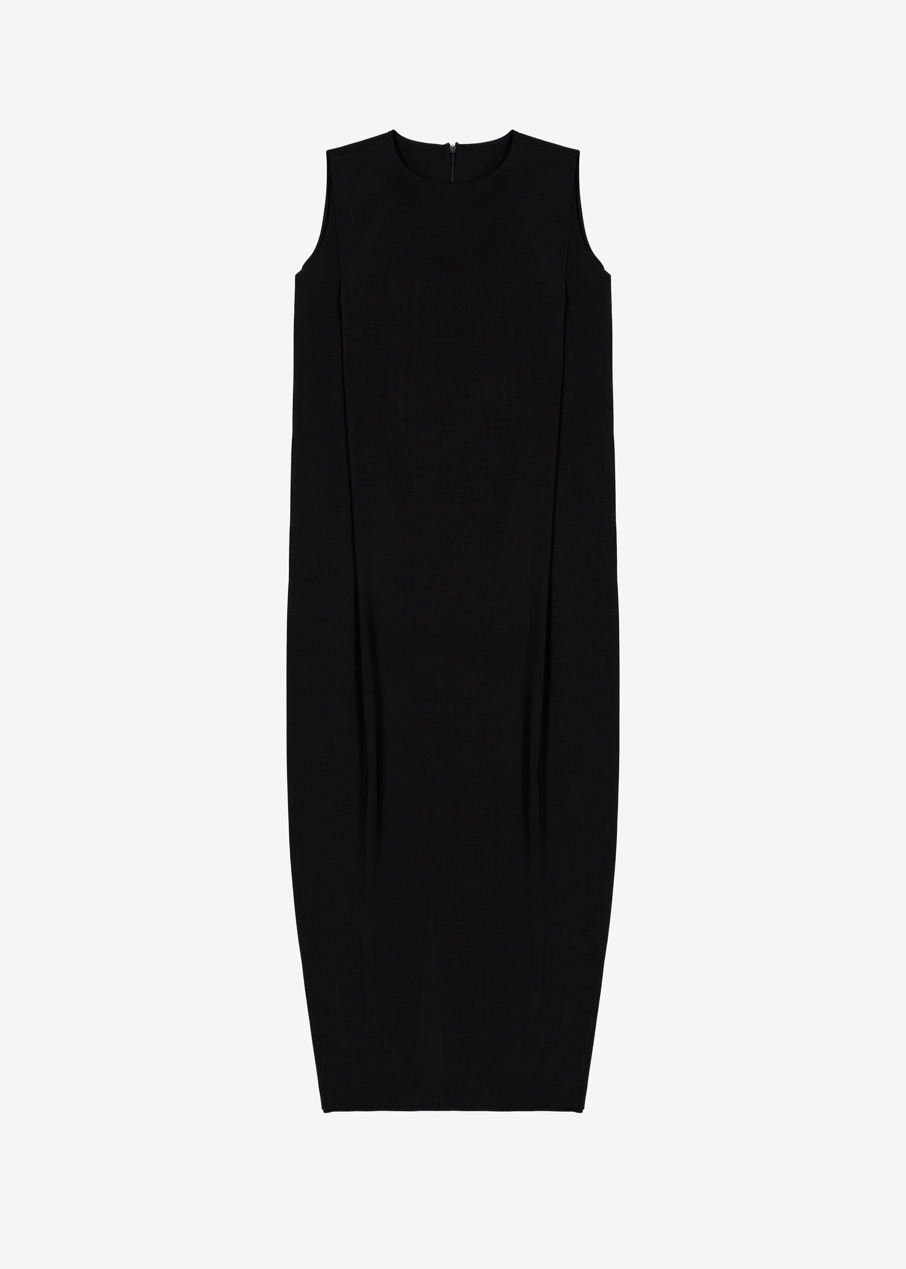 Eryn Sleeveless Pintuck Dress - Black - 5