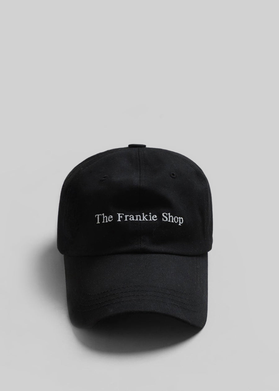 The Frankie Shop キャップ Frankie Baseball Cap - Black – The Frankie Shop