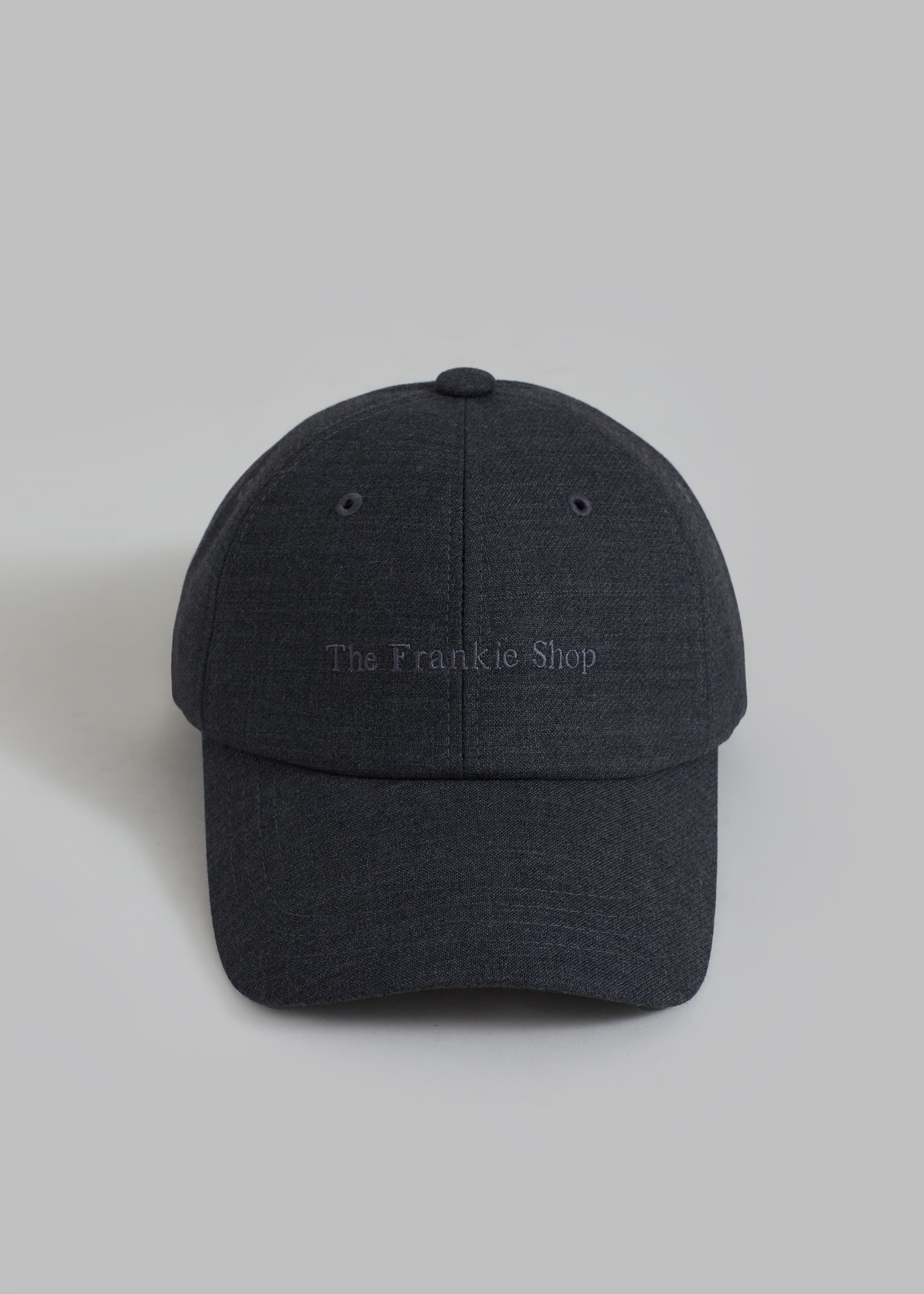 Frankie Baseball Cap - Charcoal – The Frankie Shop