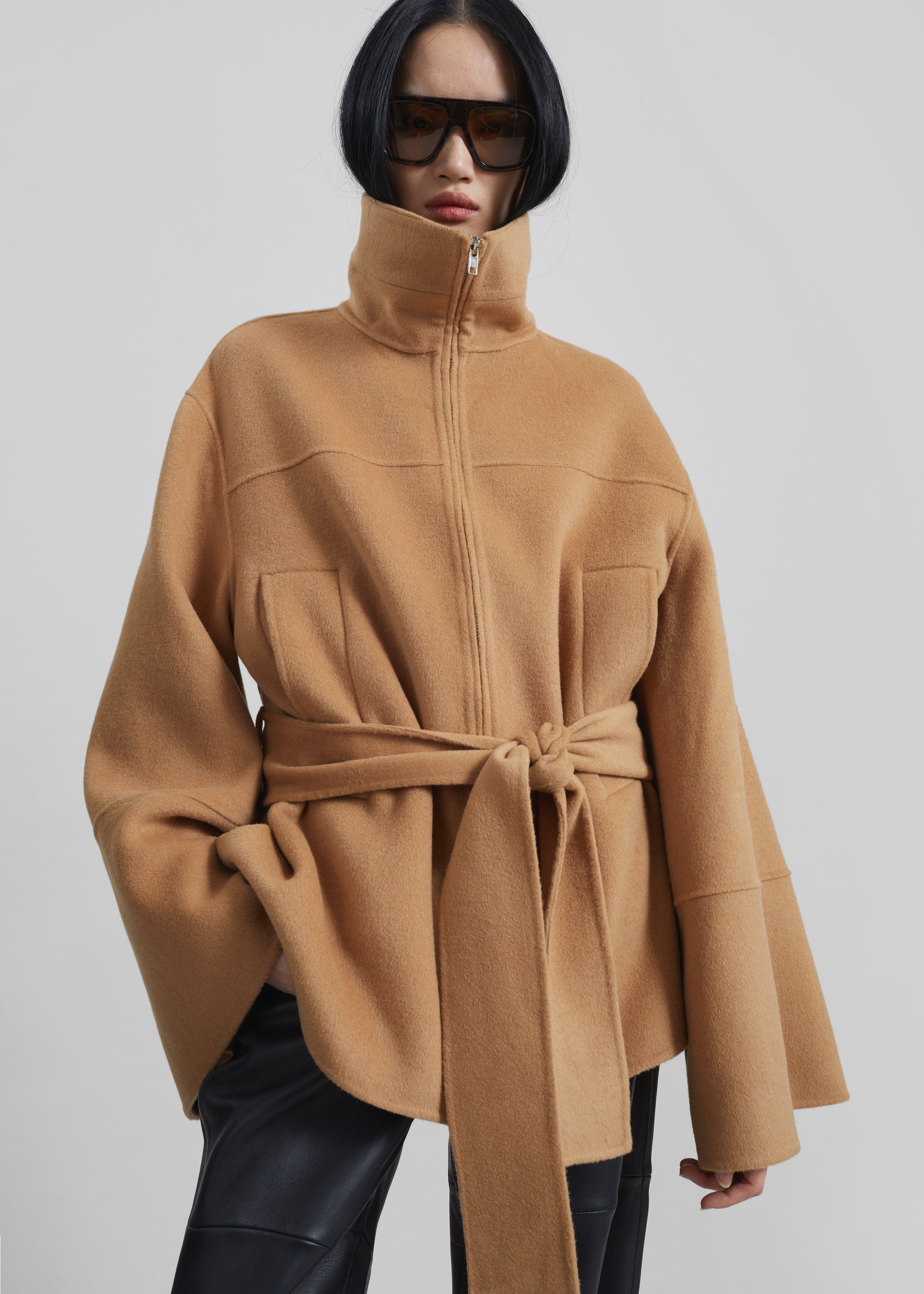 ジャケット・アウター argue COTTON NYLON M-65 HALF COAT/CAMEL EVEREST COAT - CAMEL – Rails