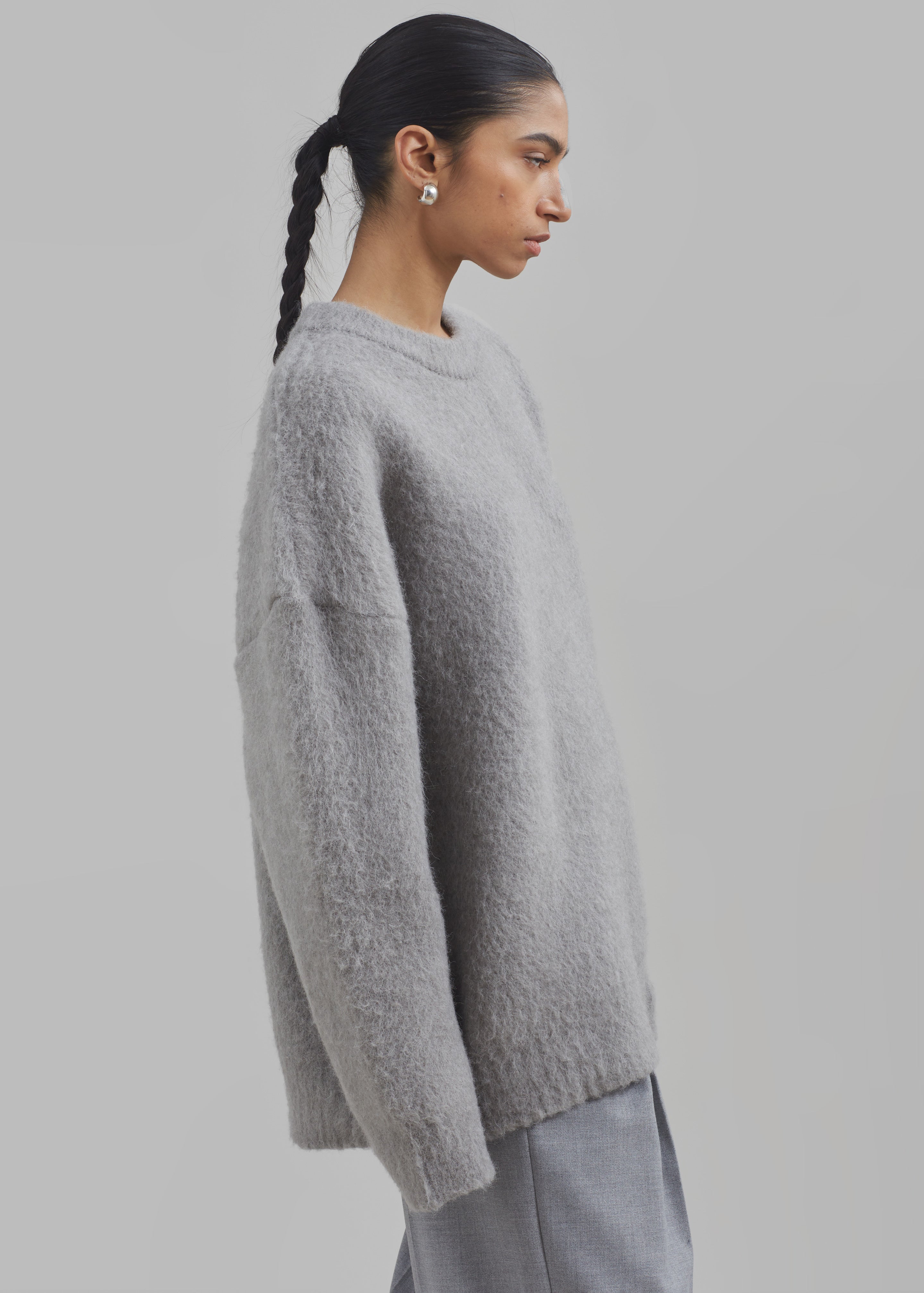 Jasmine Sweater - Grey - 2