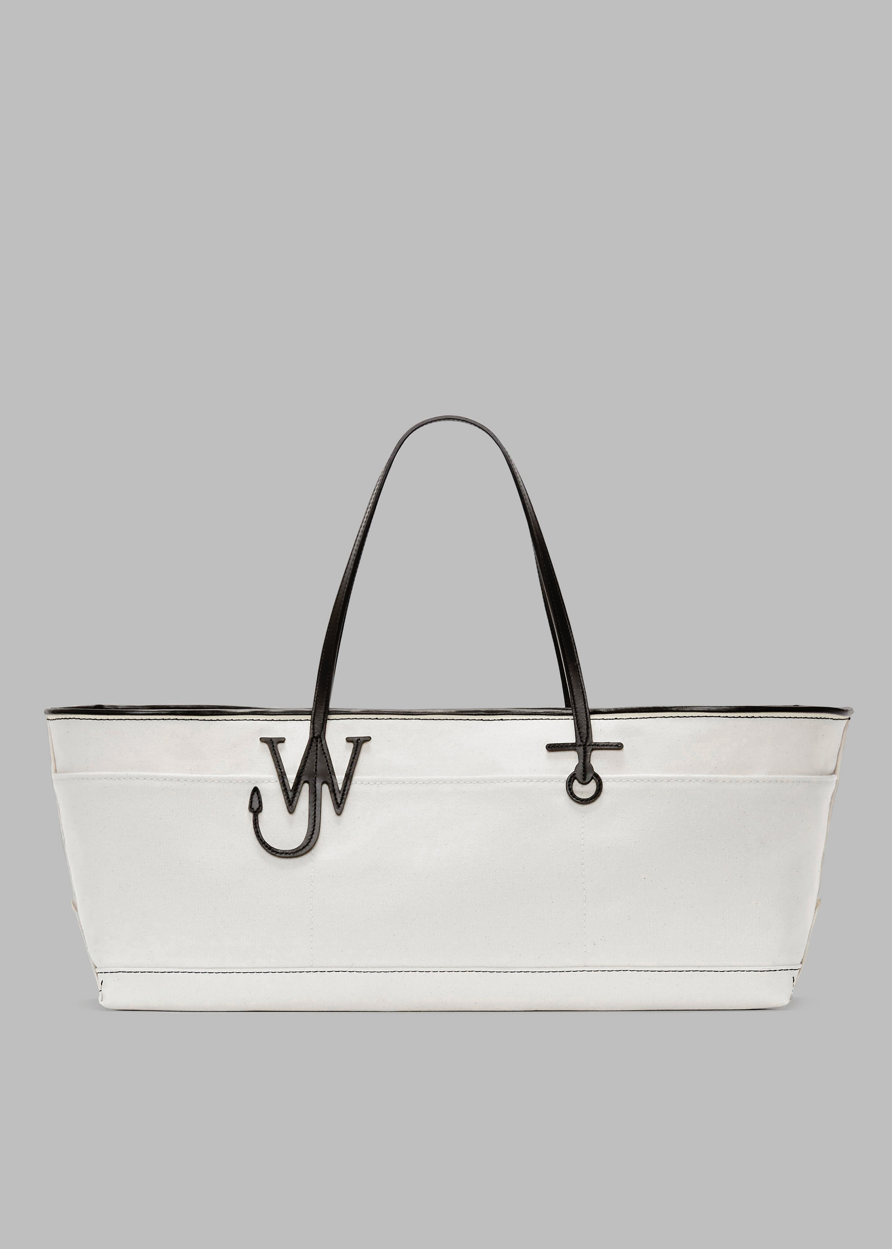 JW Anderson Anchor Stretch Tote - Natural/Black - 3