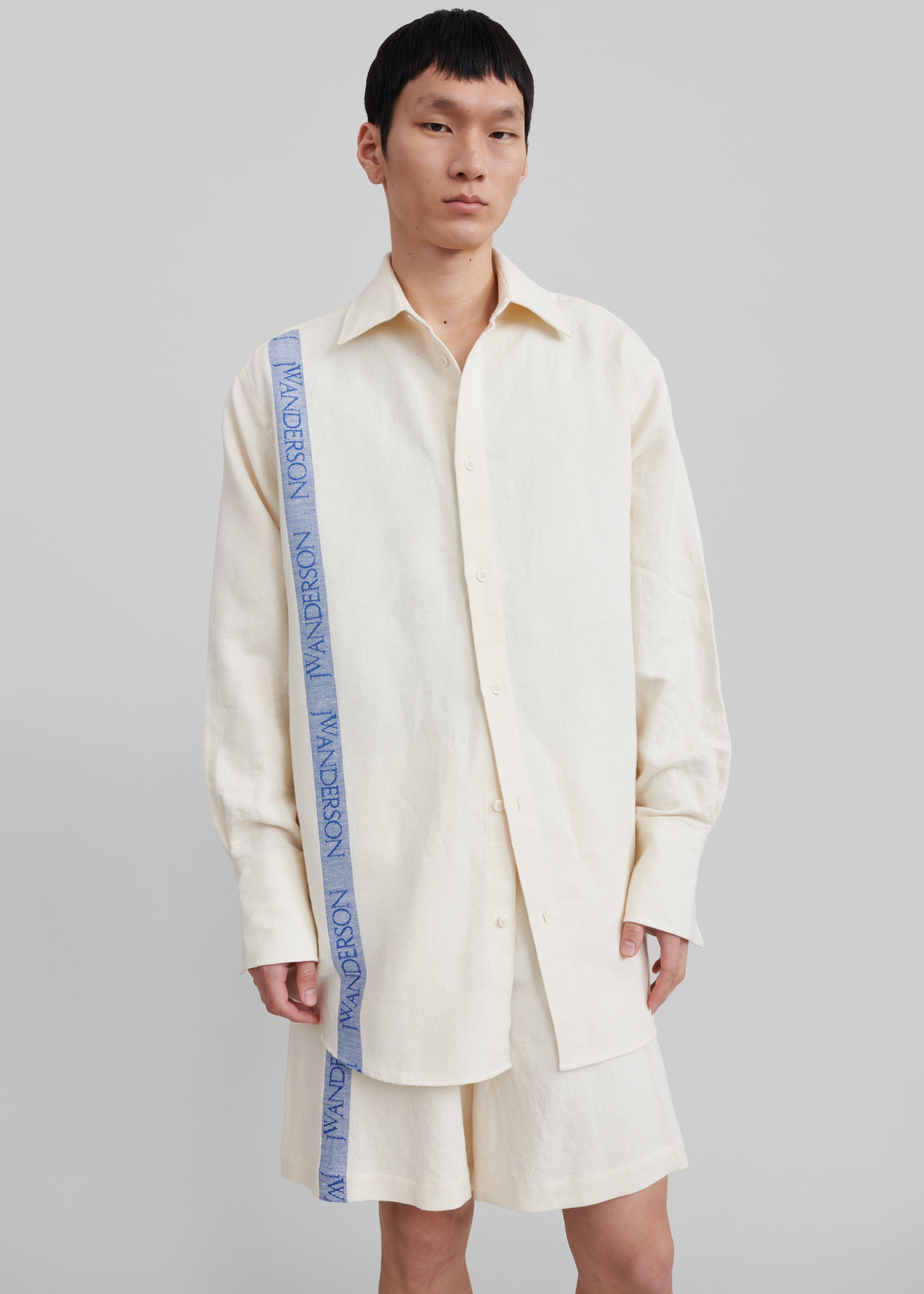 Off white oversized shirt best sale