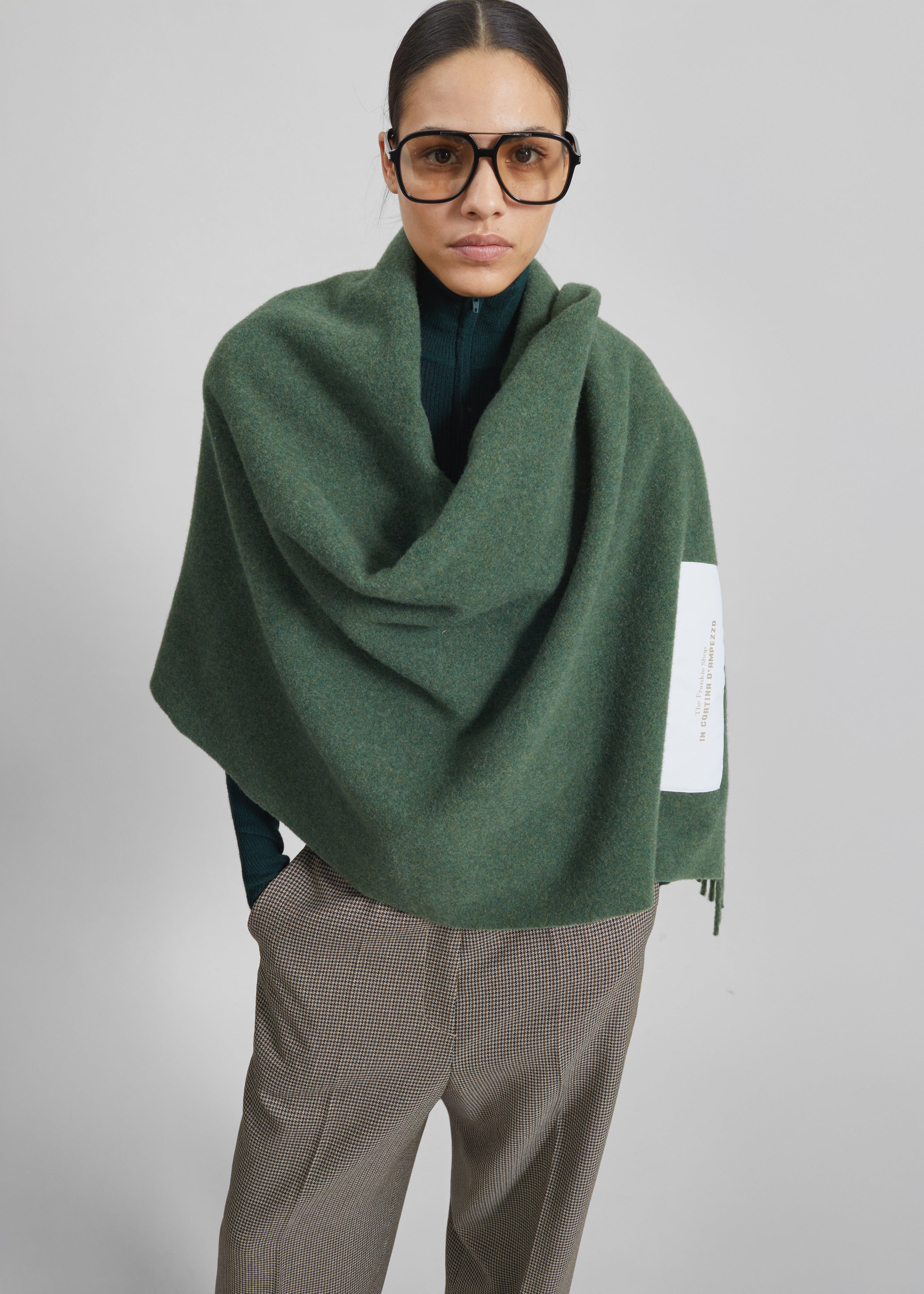Nevea Wool Throw Blanket - Sage – The Frankie Shop