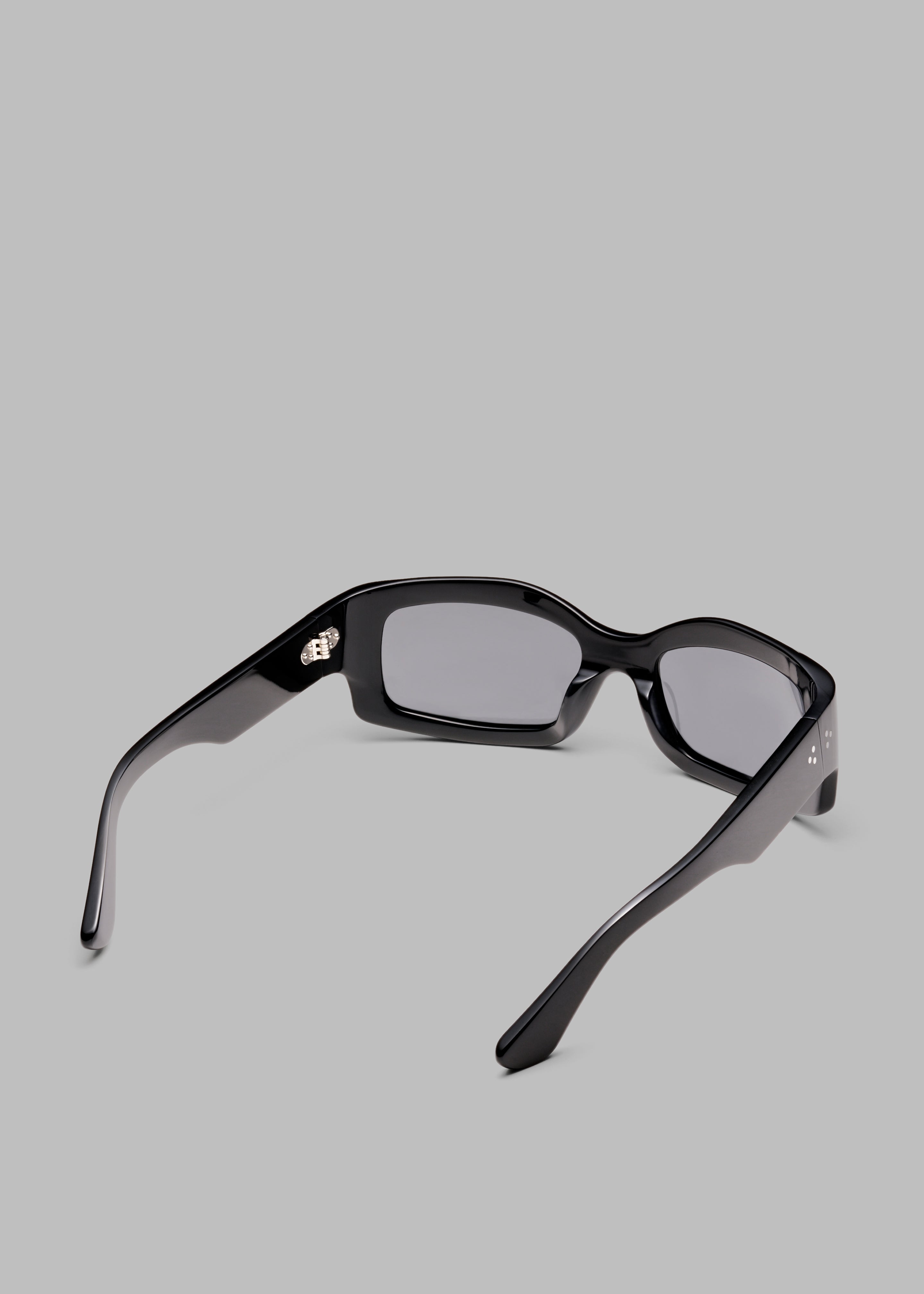 Port Tanger Addis Sunglasses - Black Acetate/Black Lens - 11