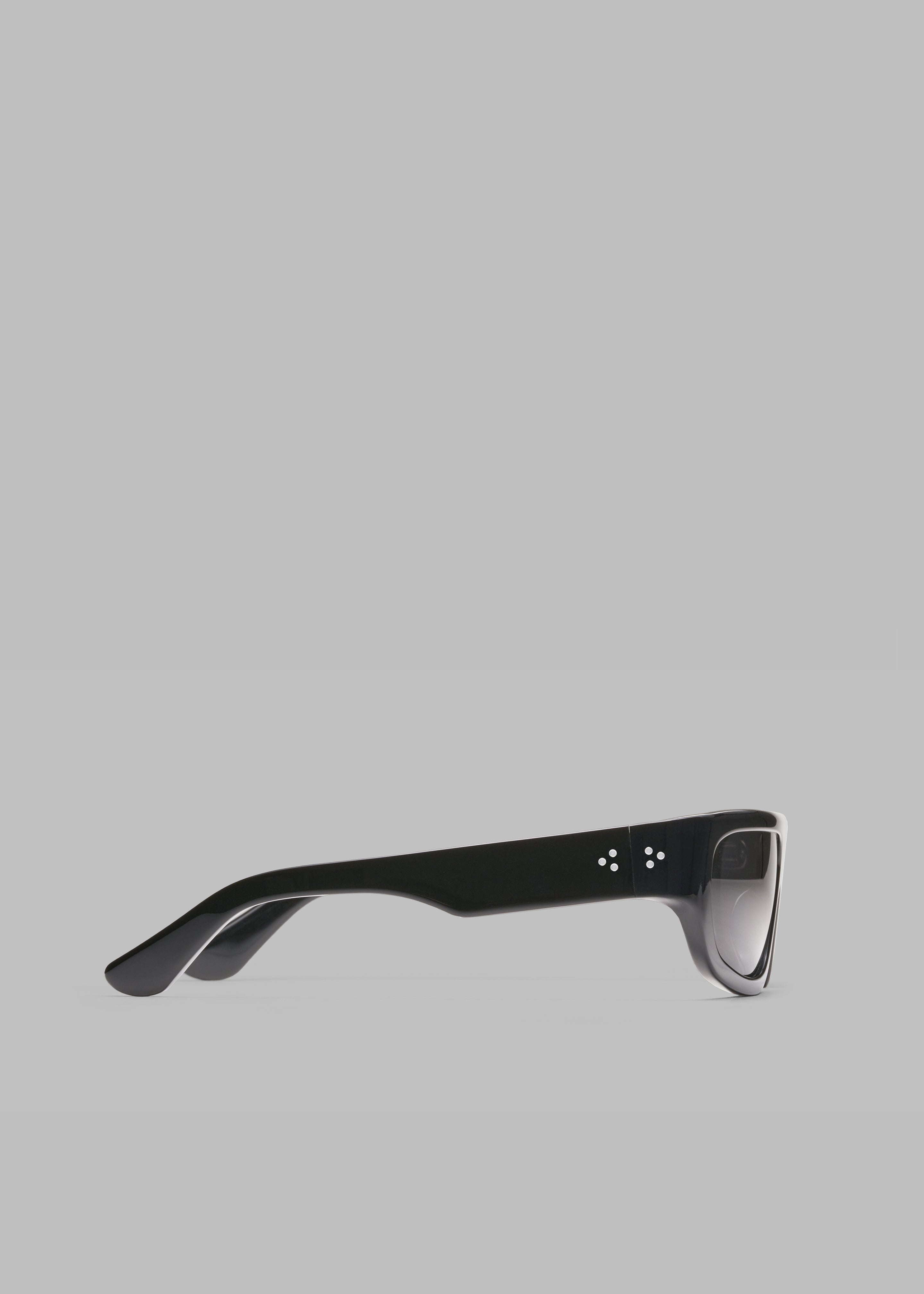 Port Tanger Bodi Sunglasses  - Black Acetate/Black Lens - 5