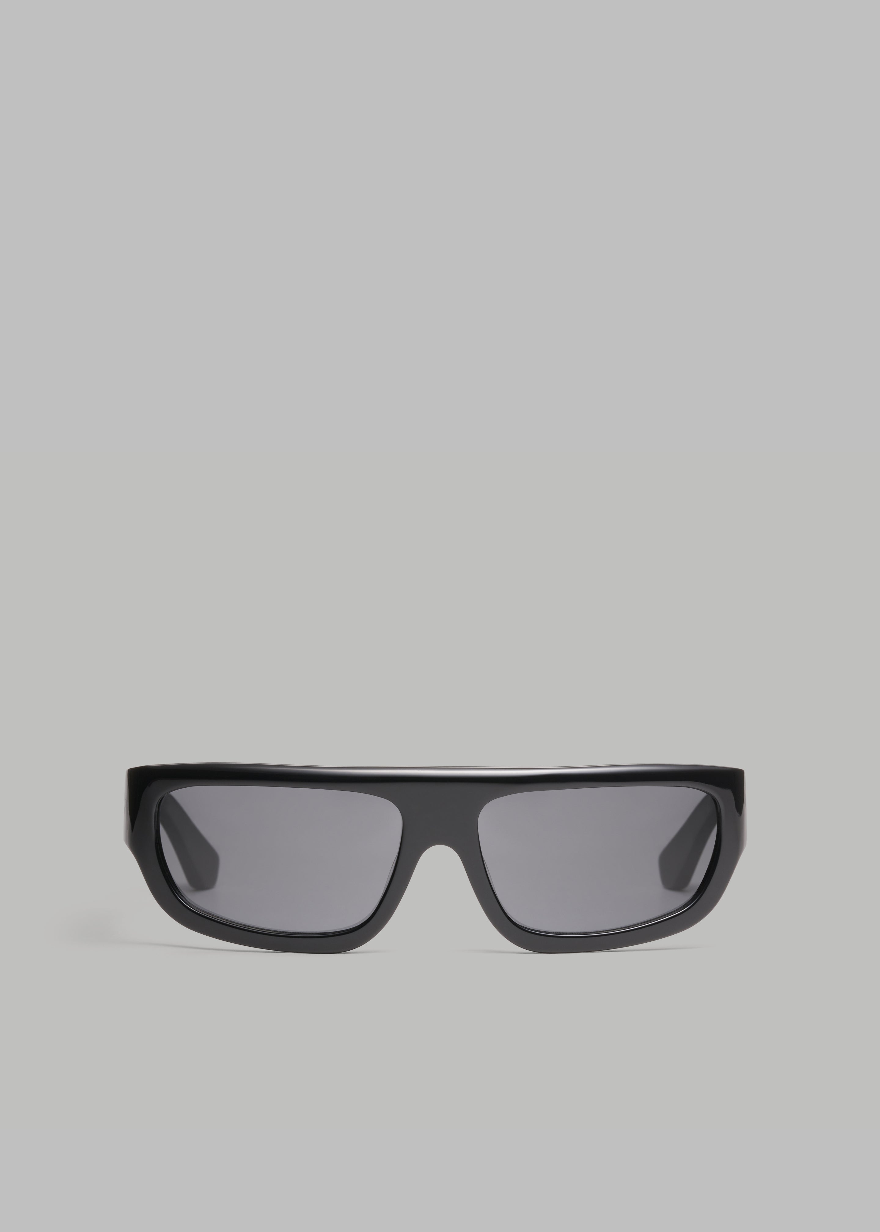 Port Tanger Bodi Sunglasses  - Black Acetate/Black Lens - 1 - [gender-male]
