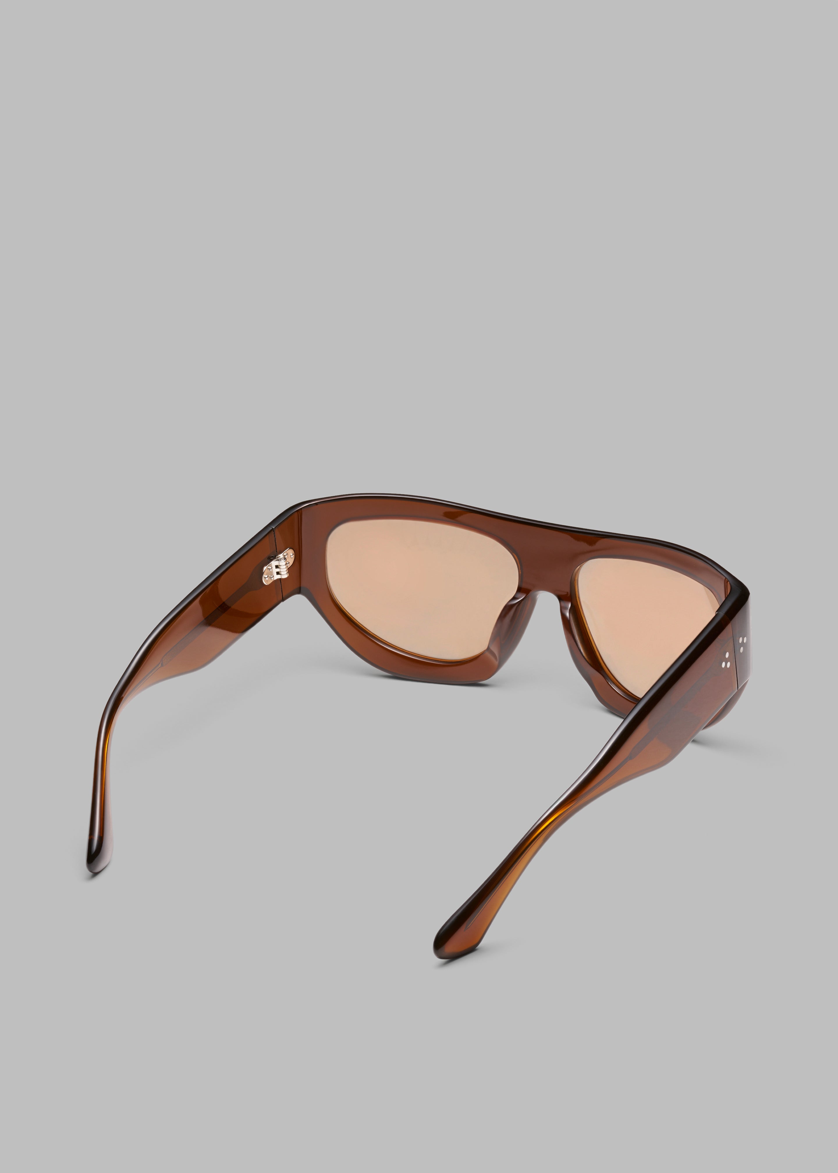 Port Tanger Dost Sunglasses  - Bunaa Acetate/Amber Lens - 7