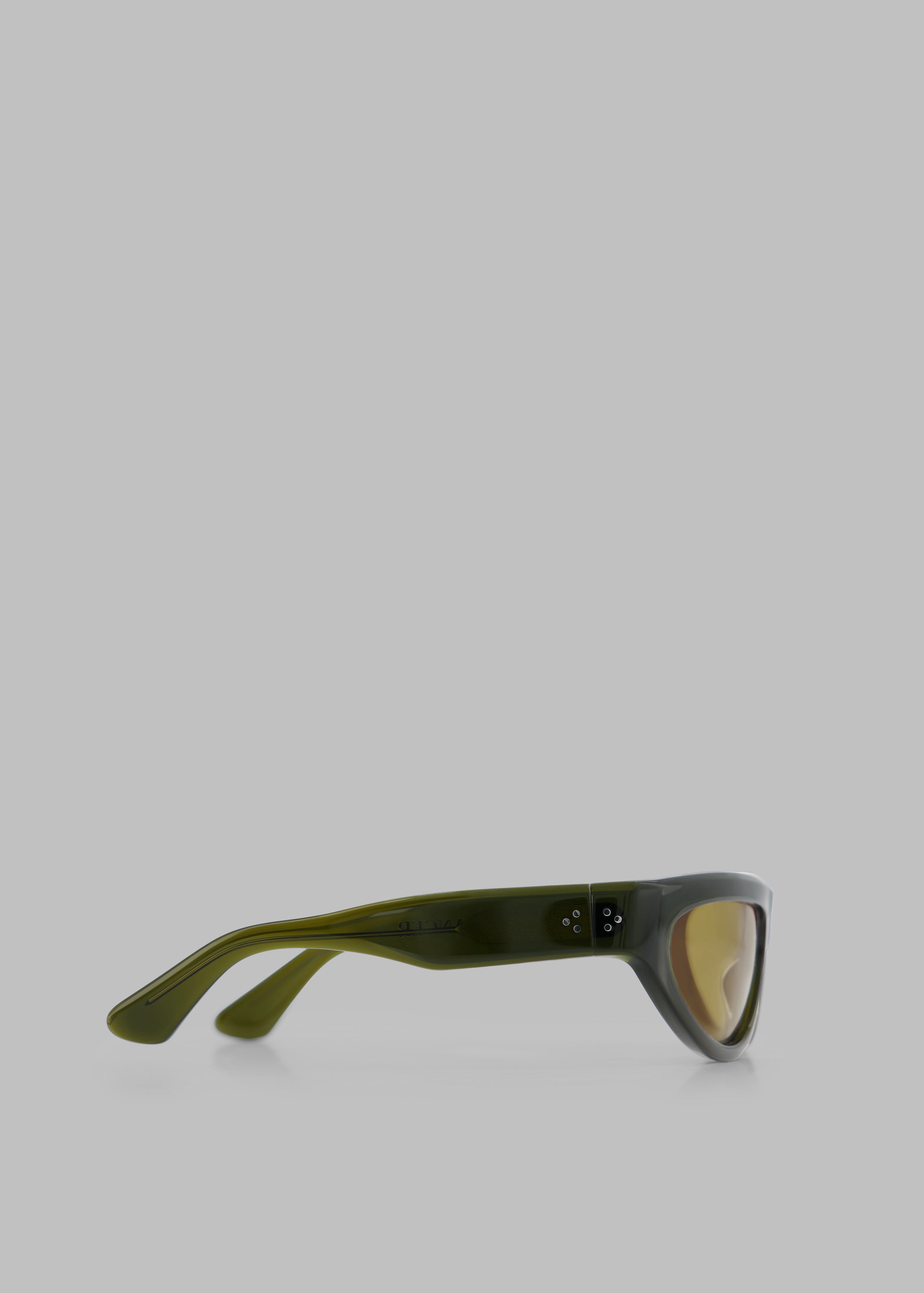 Port Tanger Malick Sunglasses - Cardamom Acetate/Warm Olive Lens - 6