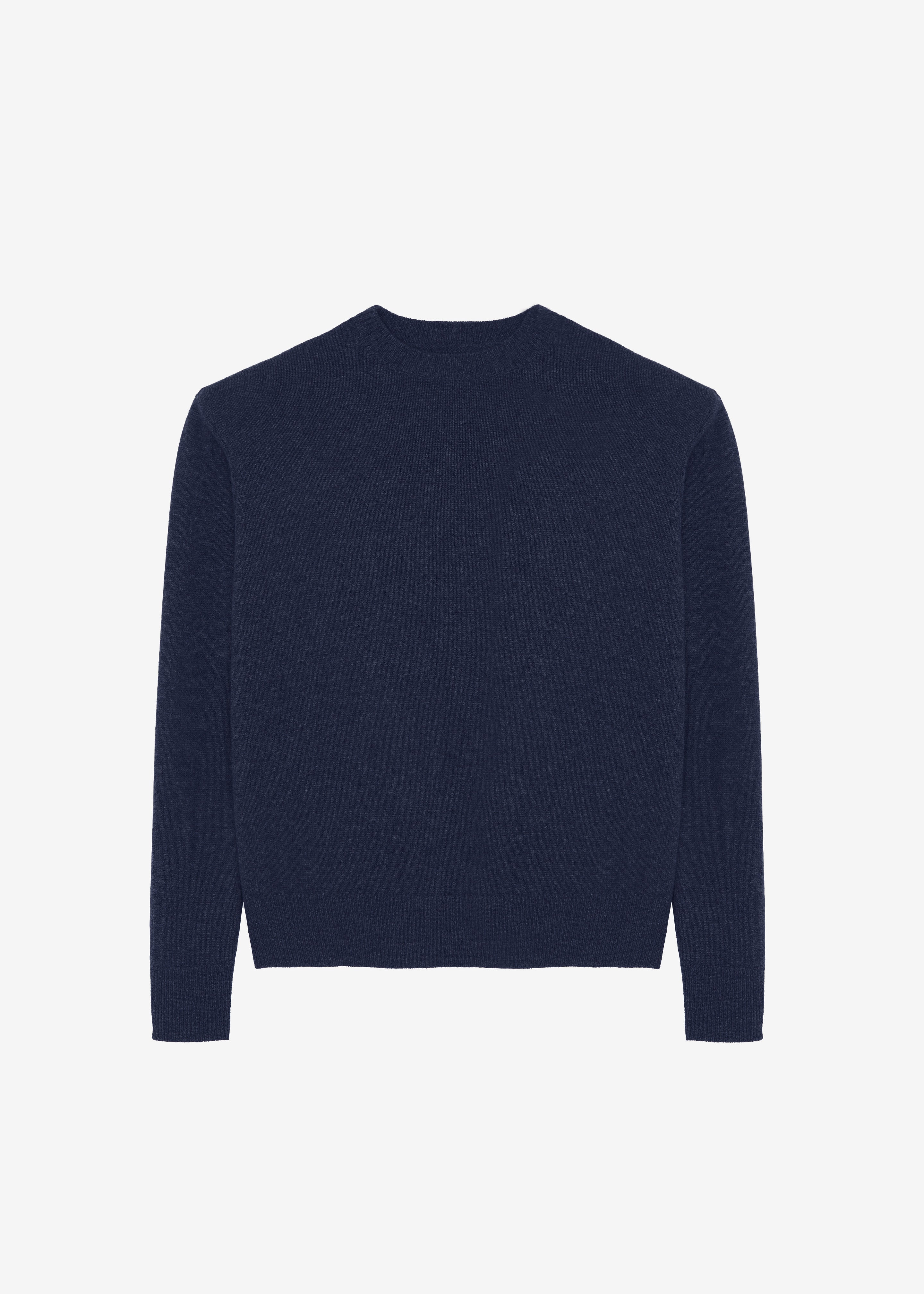 Rafaela Padded Knit Sweater - Navy - 9