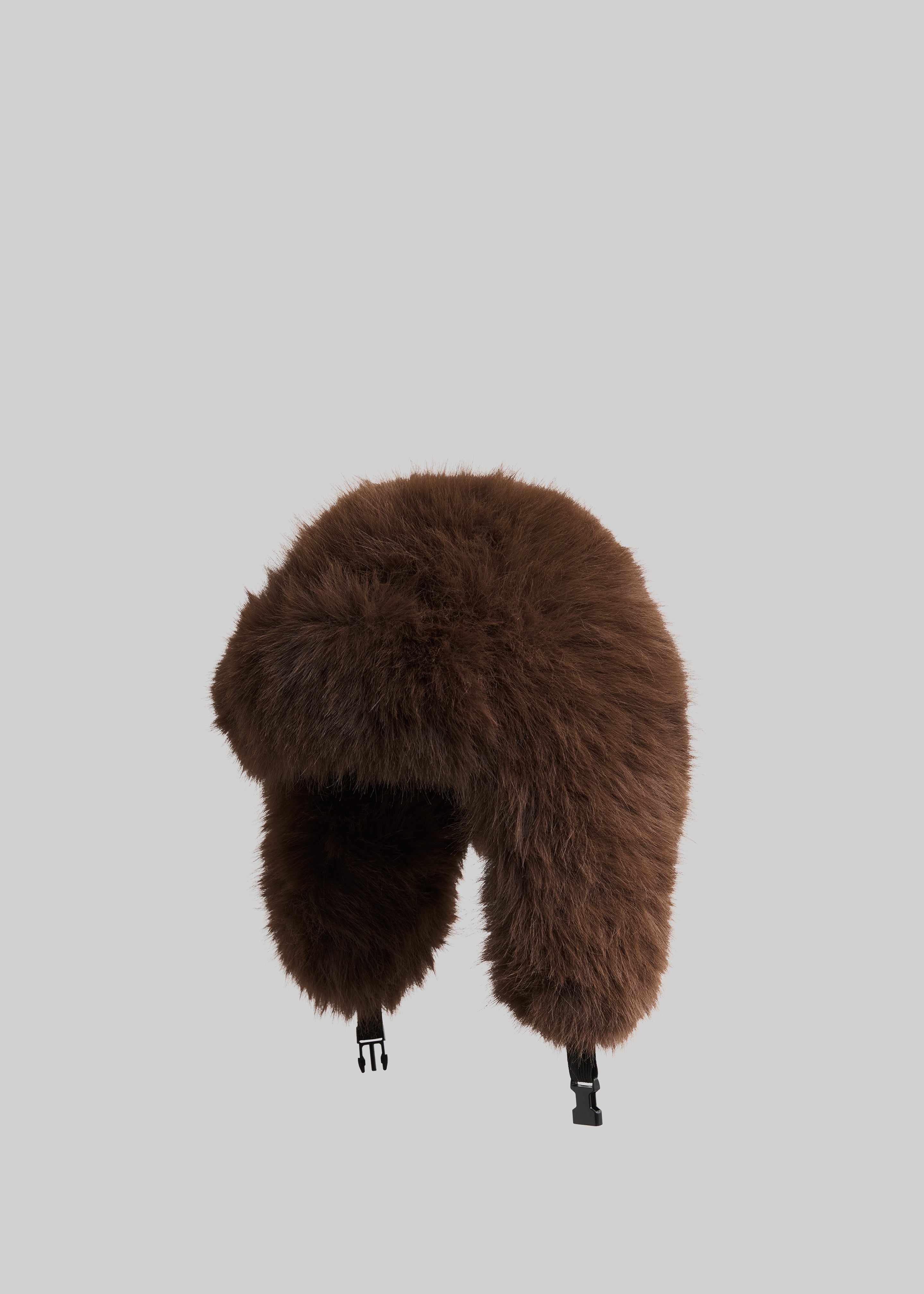 Faux fur hat and half sleeve! Fur Half Hat - Etsy main image 2