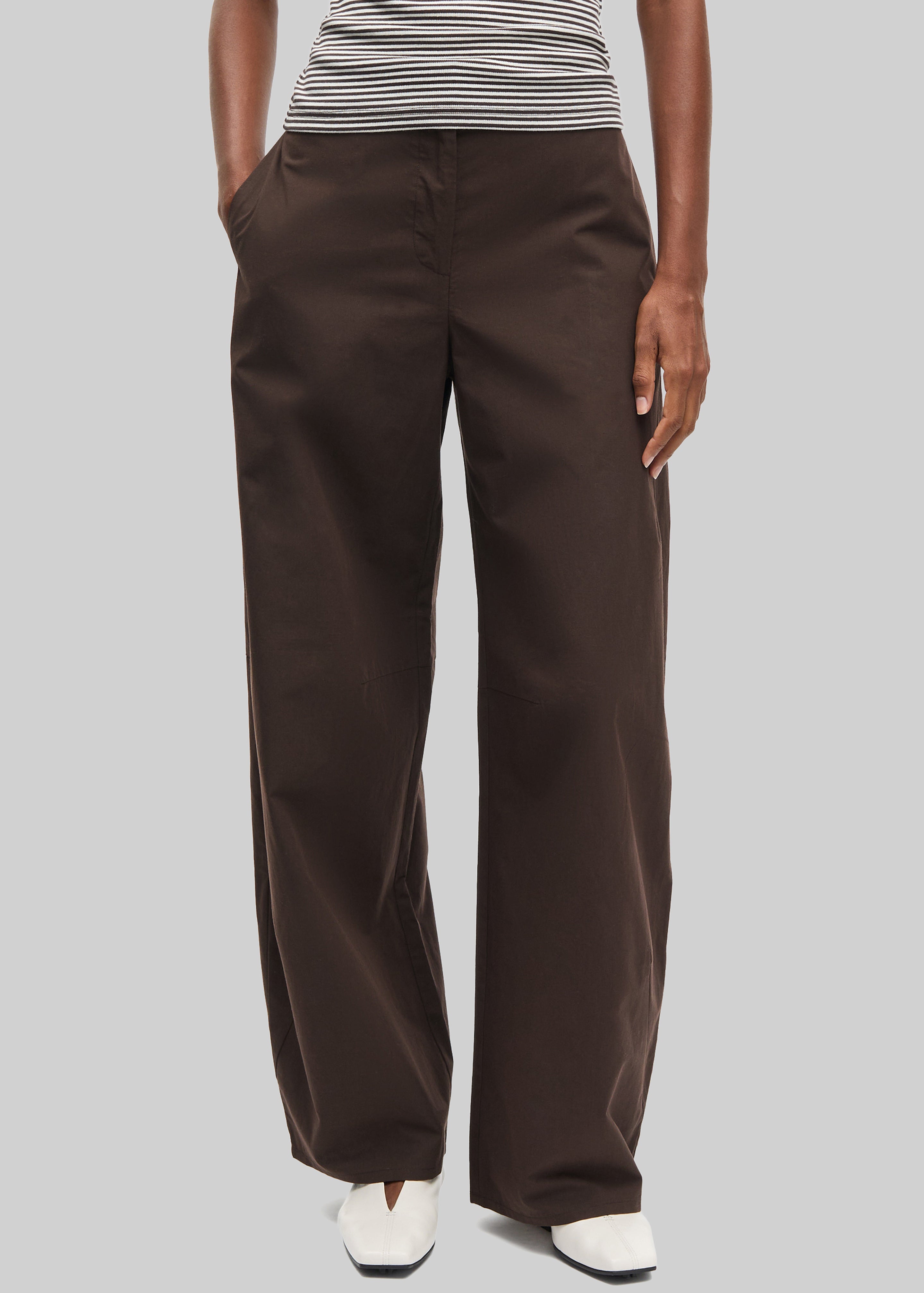 Samsøe Samsøe Saroko Trousers - Mulch – The Frankie Shop