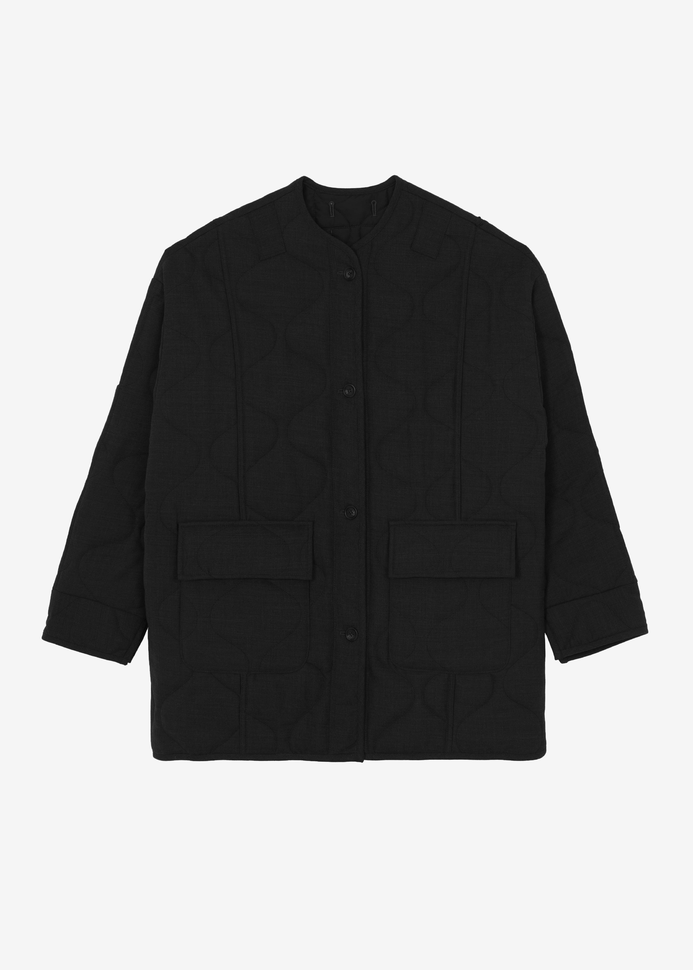 Ted Quilted Jacket - Black - 10