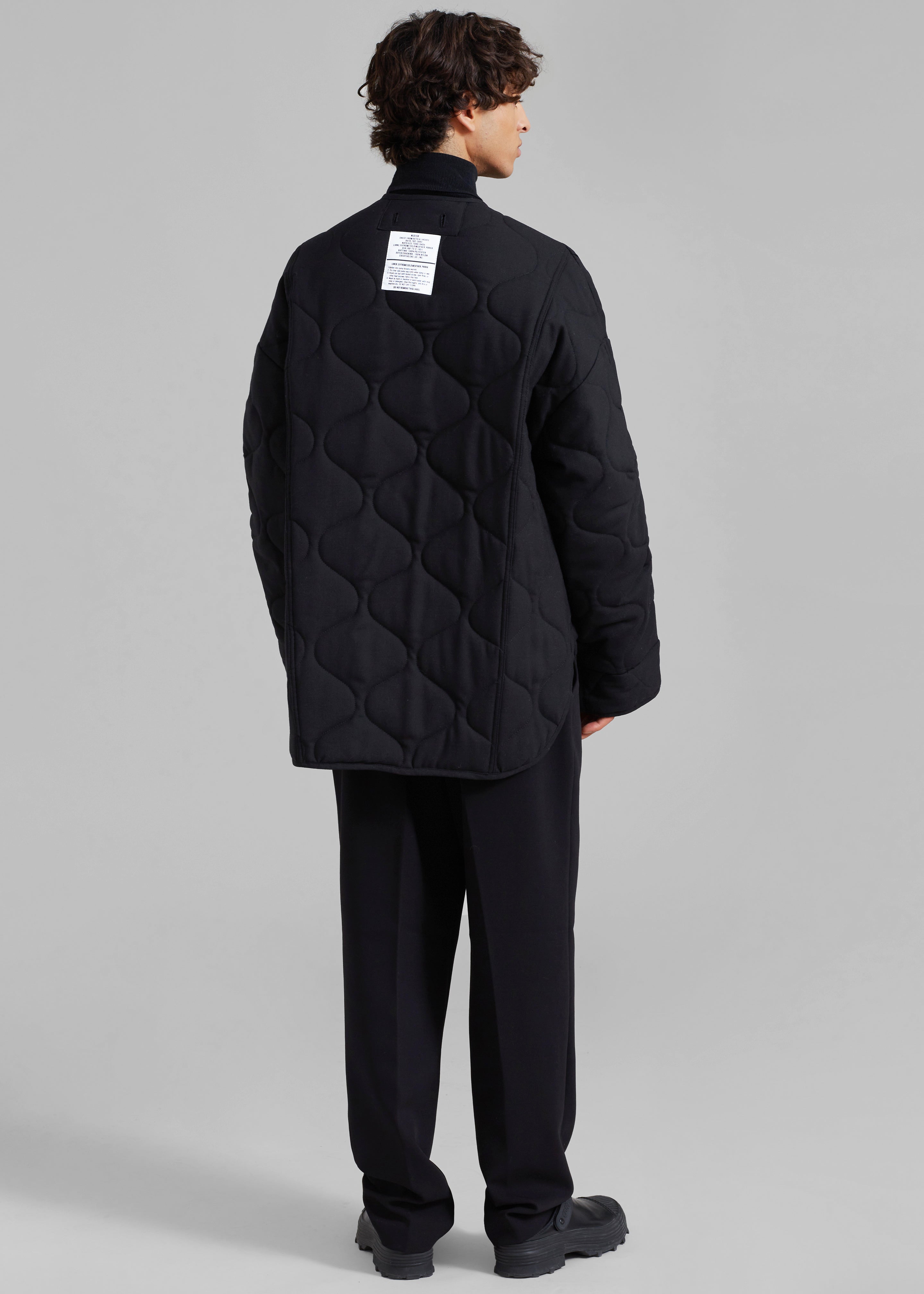 Ted Quilted Jacket - Black - 9