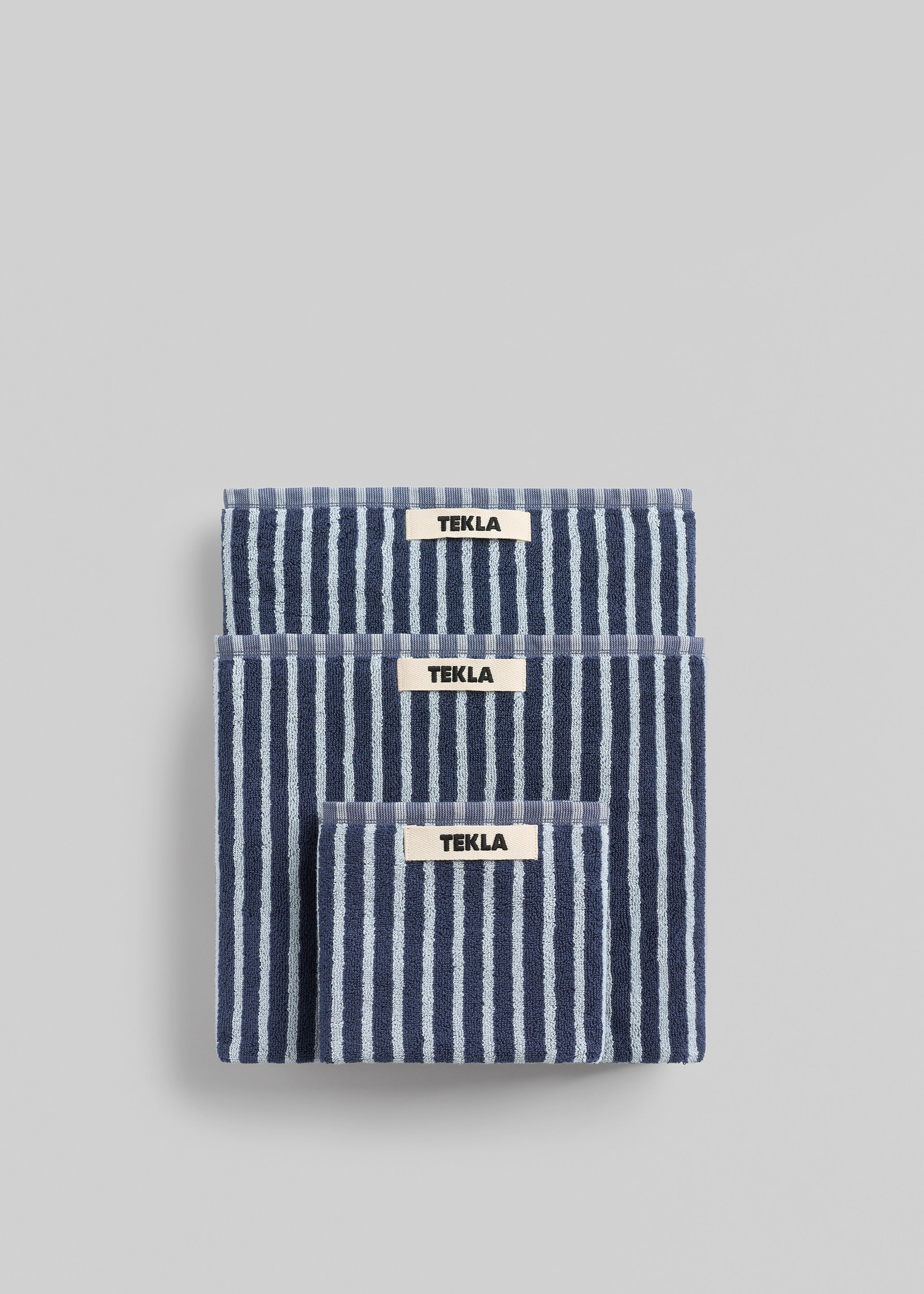 Tekla Towel - River Stripes – The Frankie Shop