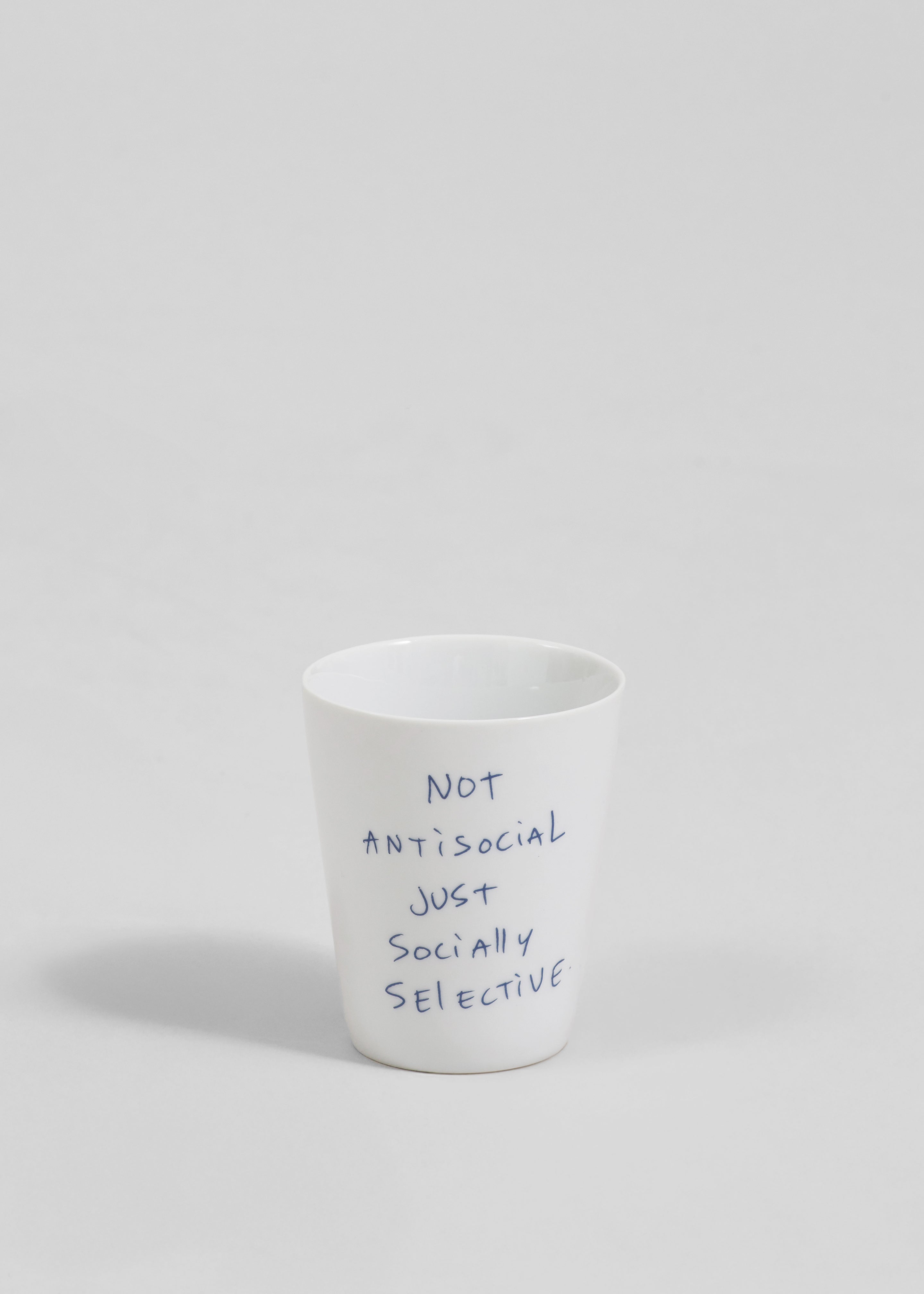 TFS X Thomas Lélu Social Cup - White/Blue – The Frankie Shop