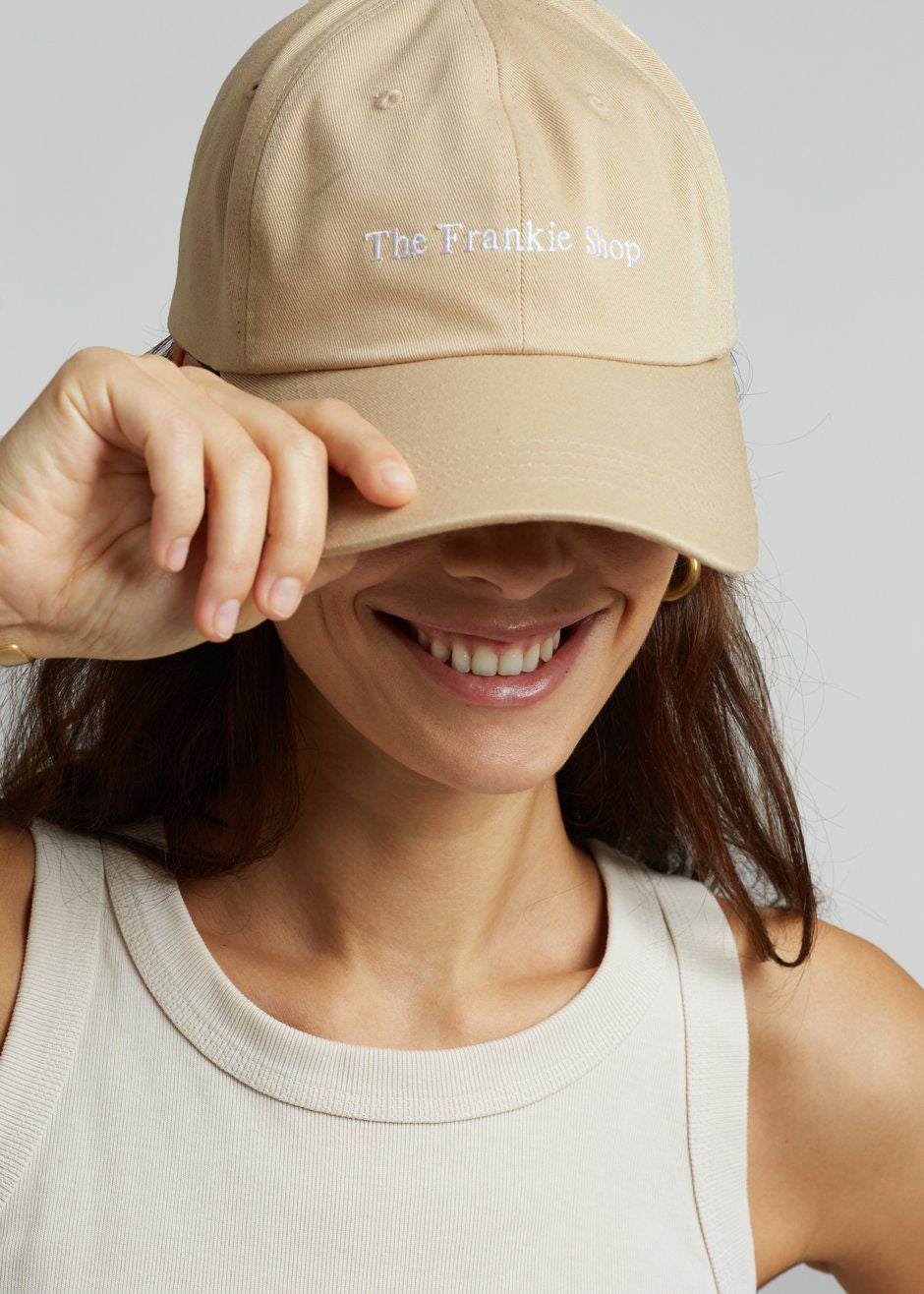 Frankie Baseball Cap - Sand – The Frankie Shop