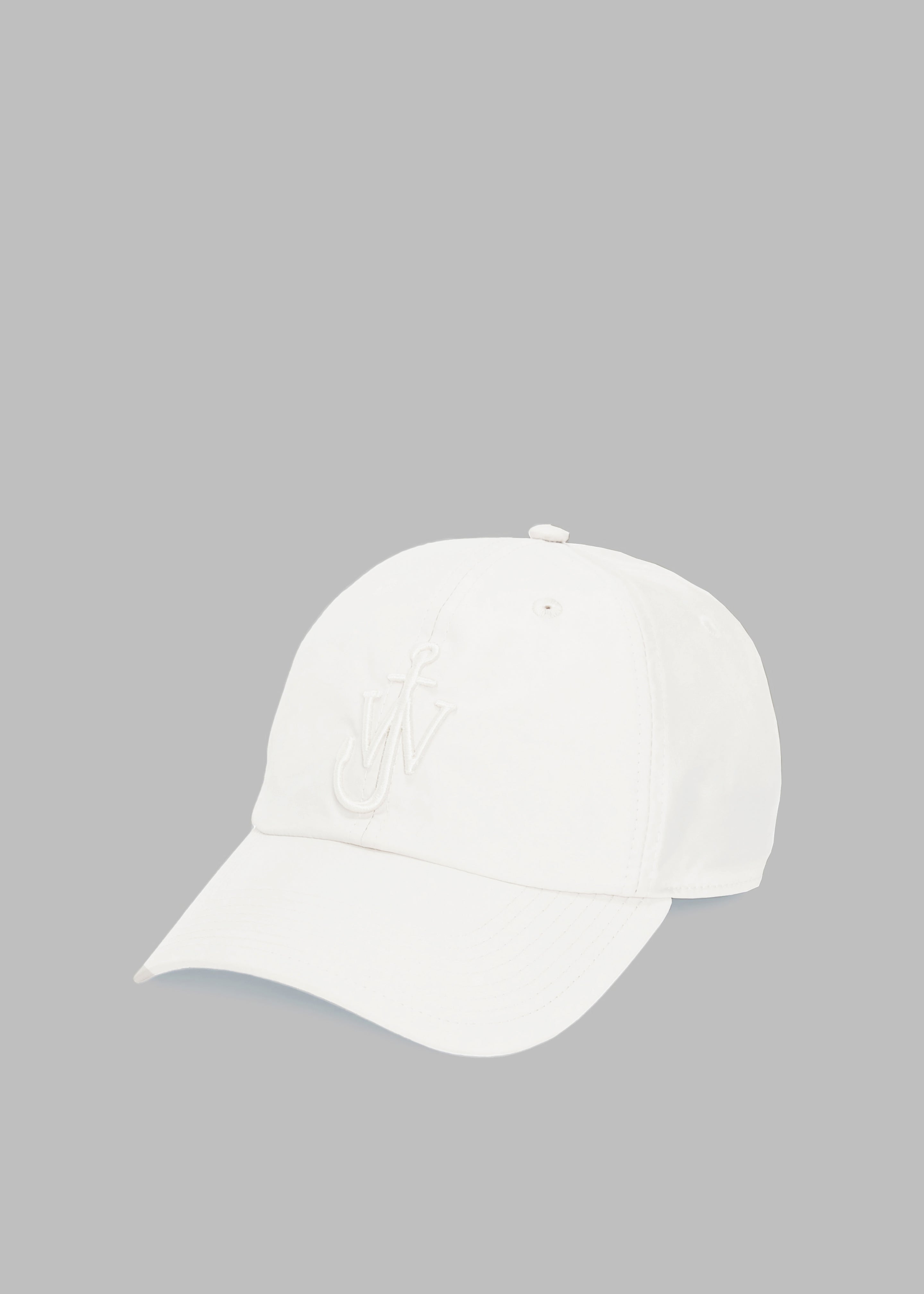 JW Anderson Baseball Cap With Anchor Logo - White - 2
