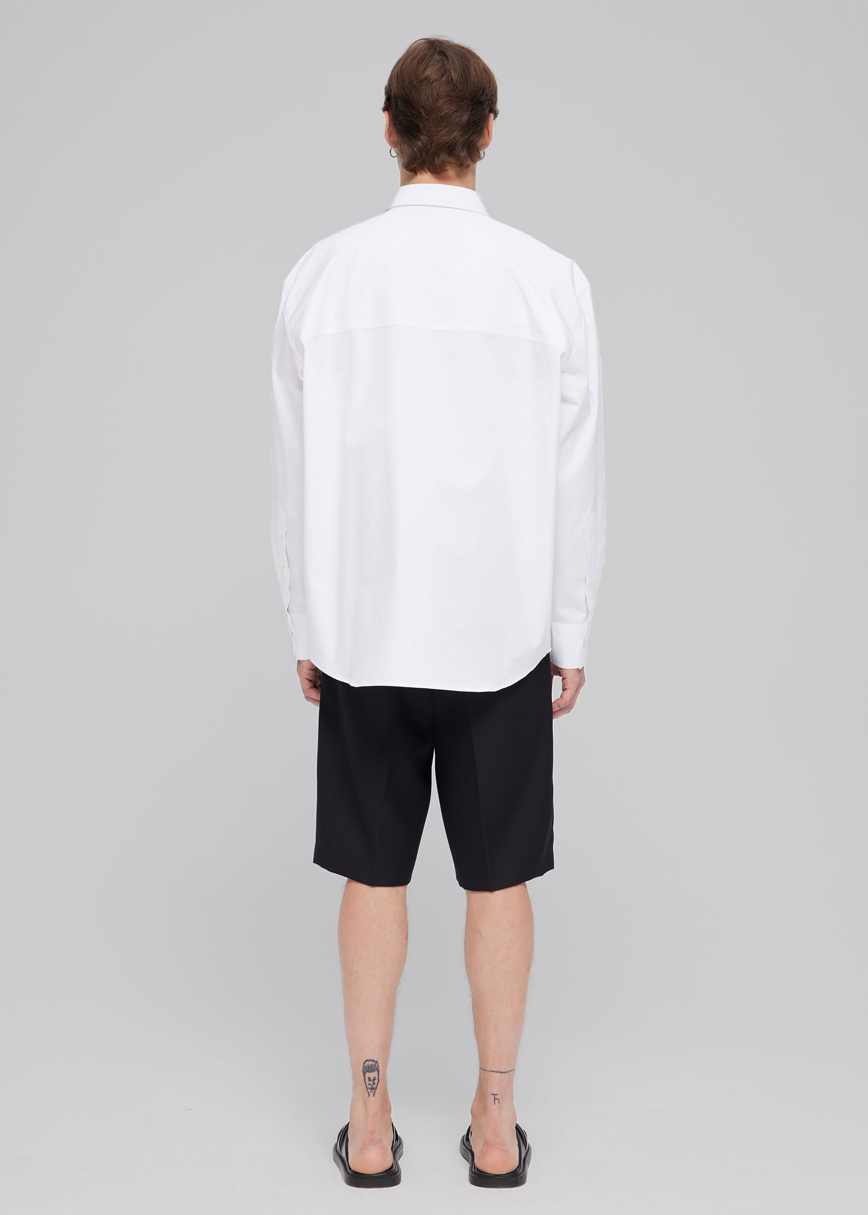 Róhe Unisex Classic Shirt - White - 10