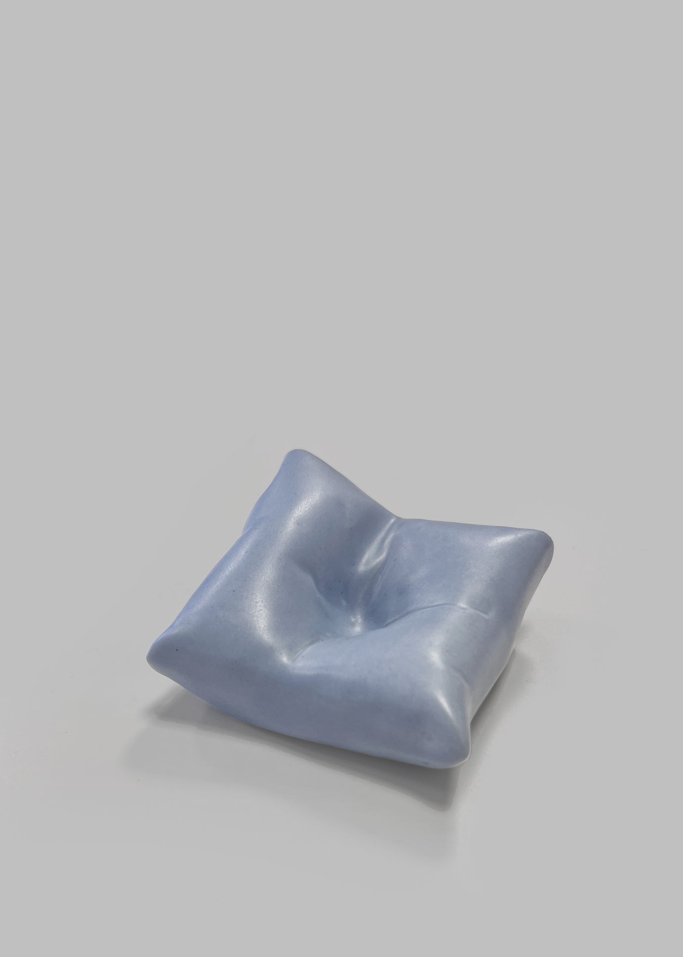 Completedworks Bumped II Ceramic Cushion - Matte Blue
