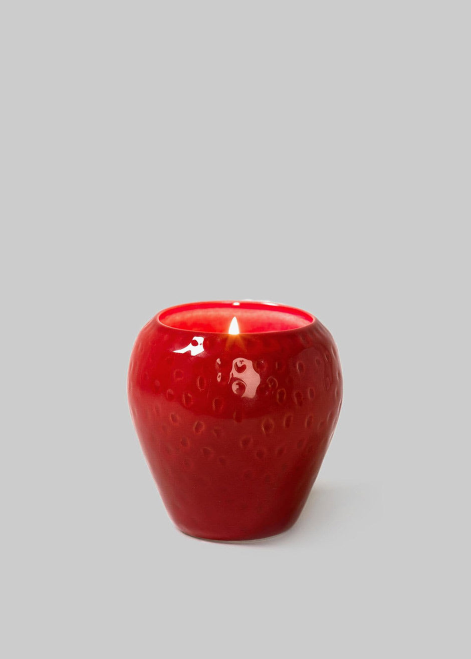 JW Anderson Strawberry Candle - Red - 2
