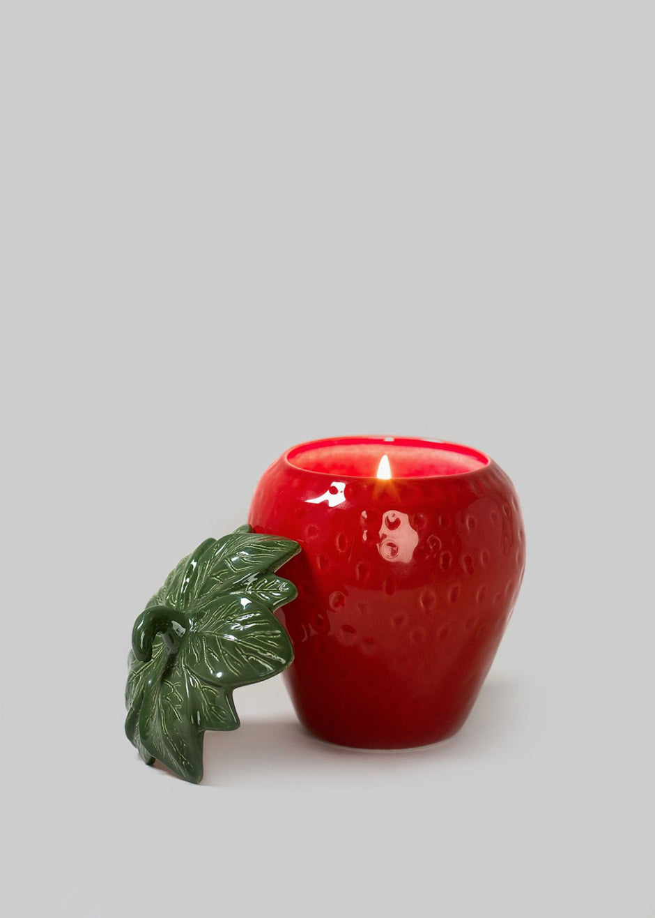 JW Anderson Strawberry Candle - Red - 3