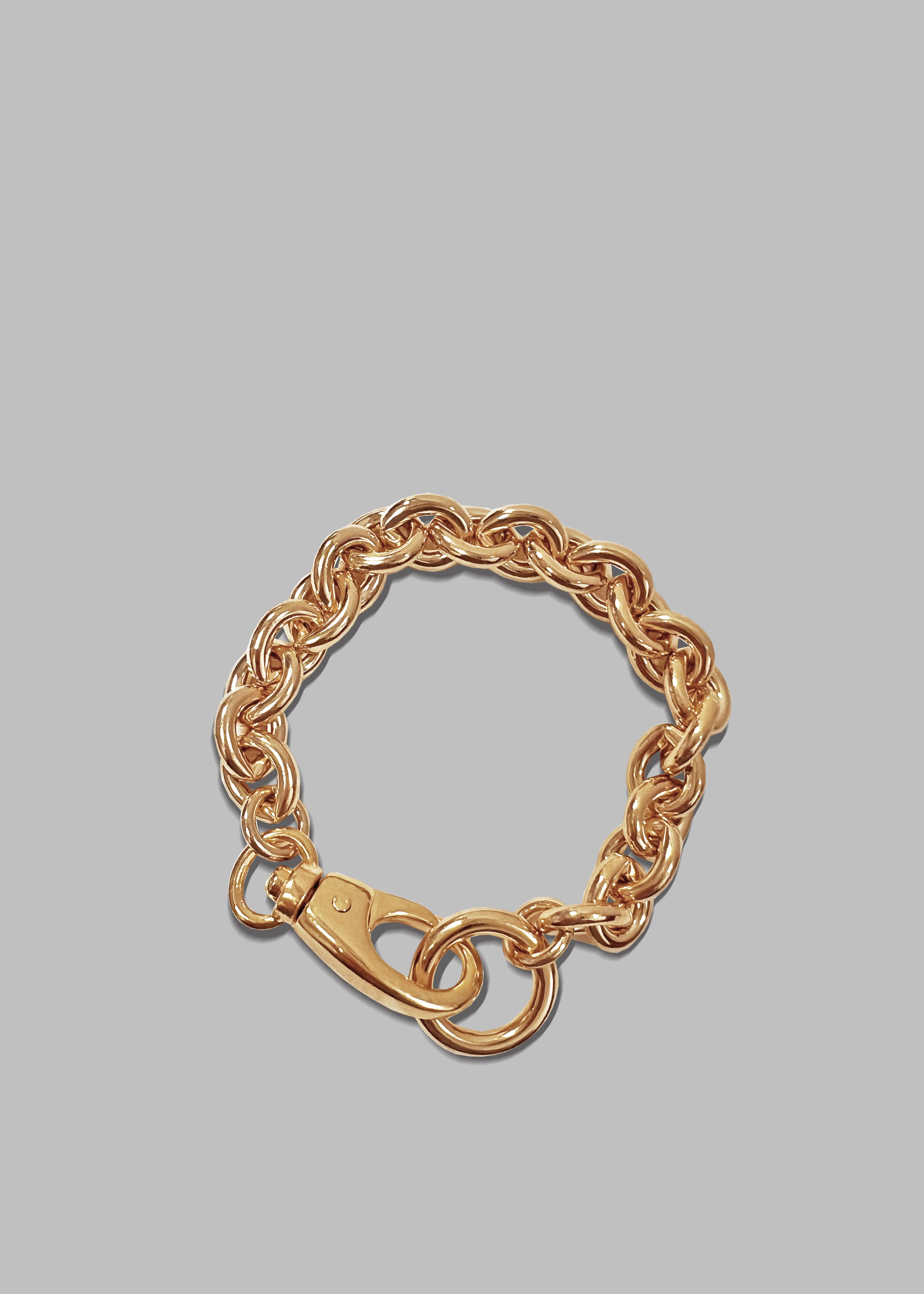 Laura Lombardi Cable Chain Bracelet - Gold