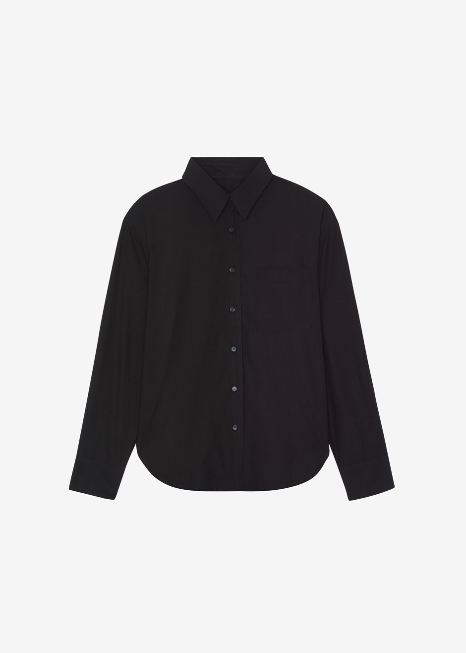 Lui Organic Cotton Shirt - Black - 12