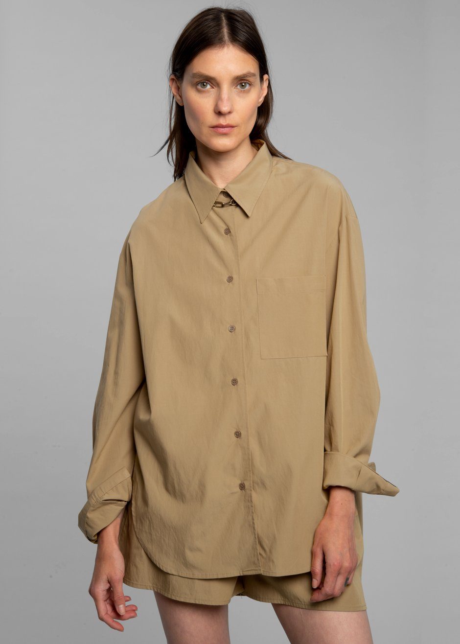 Lui Organic Cotton Shirt - Sahara - 4