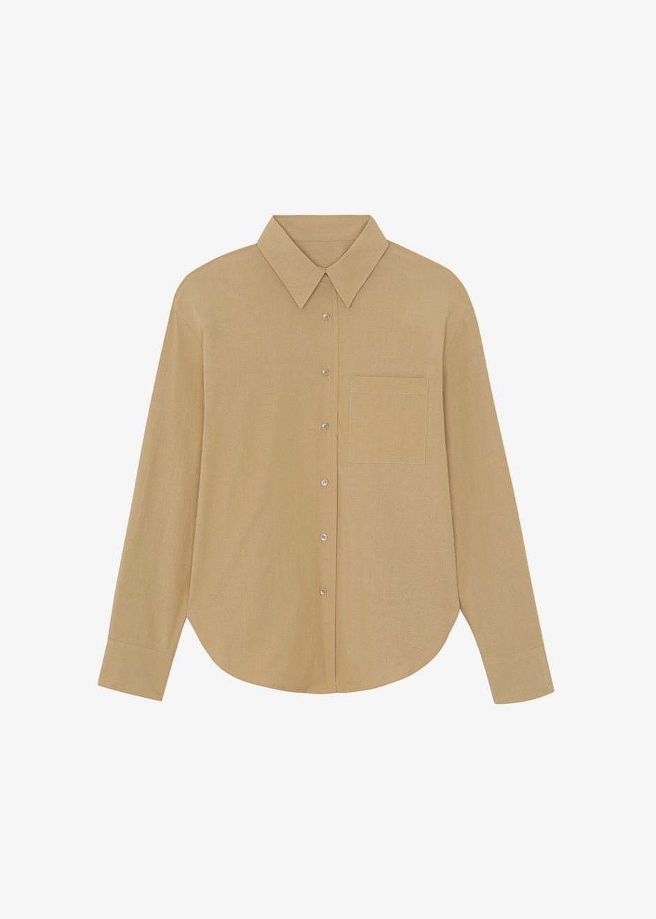 Lui Organic Cotton Shirt - Sahara - 10