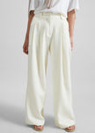 Halser Pintuck Trousers - Ivory