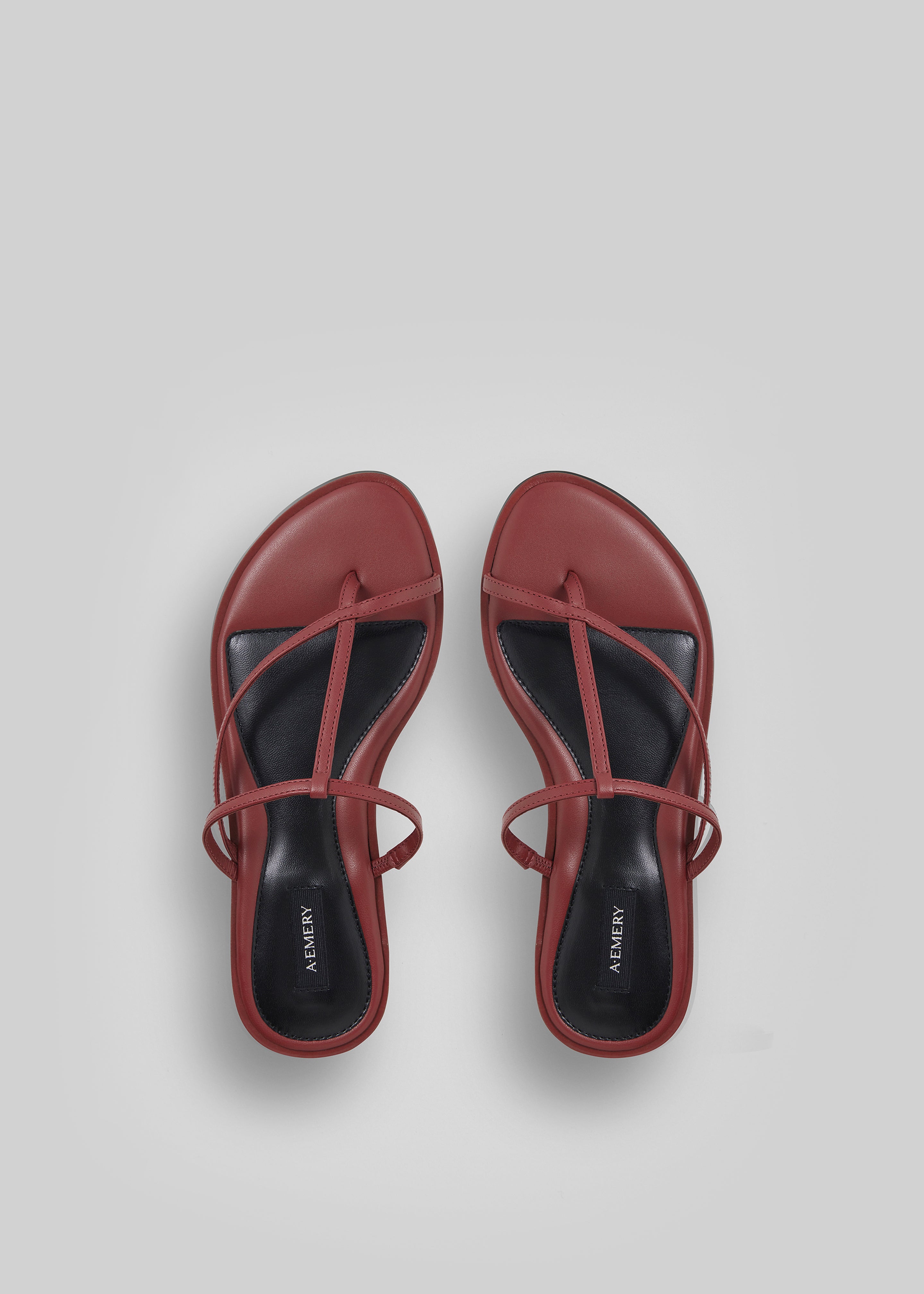 A.Emery The Cyrus Sandals - Brick - 3