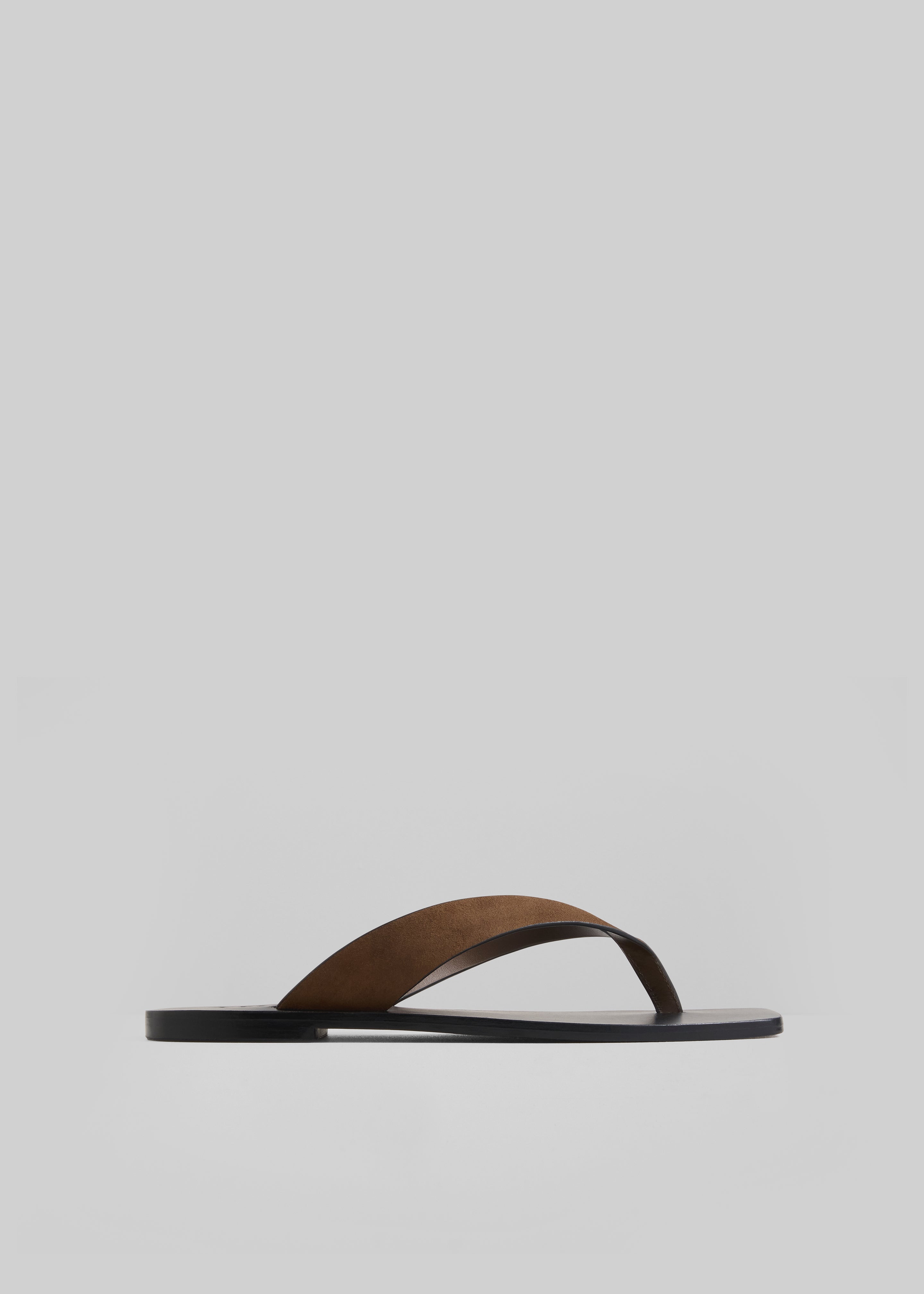 A.Emery Kinto Sandals - Chestnut Suede/Black - 1