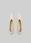 A.Emery Brie Flats - Eggshell