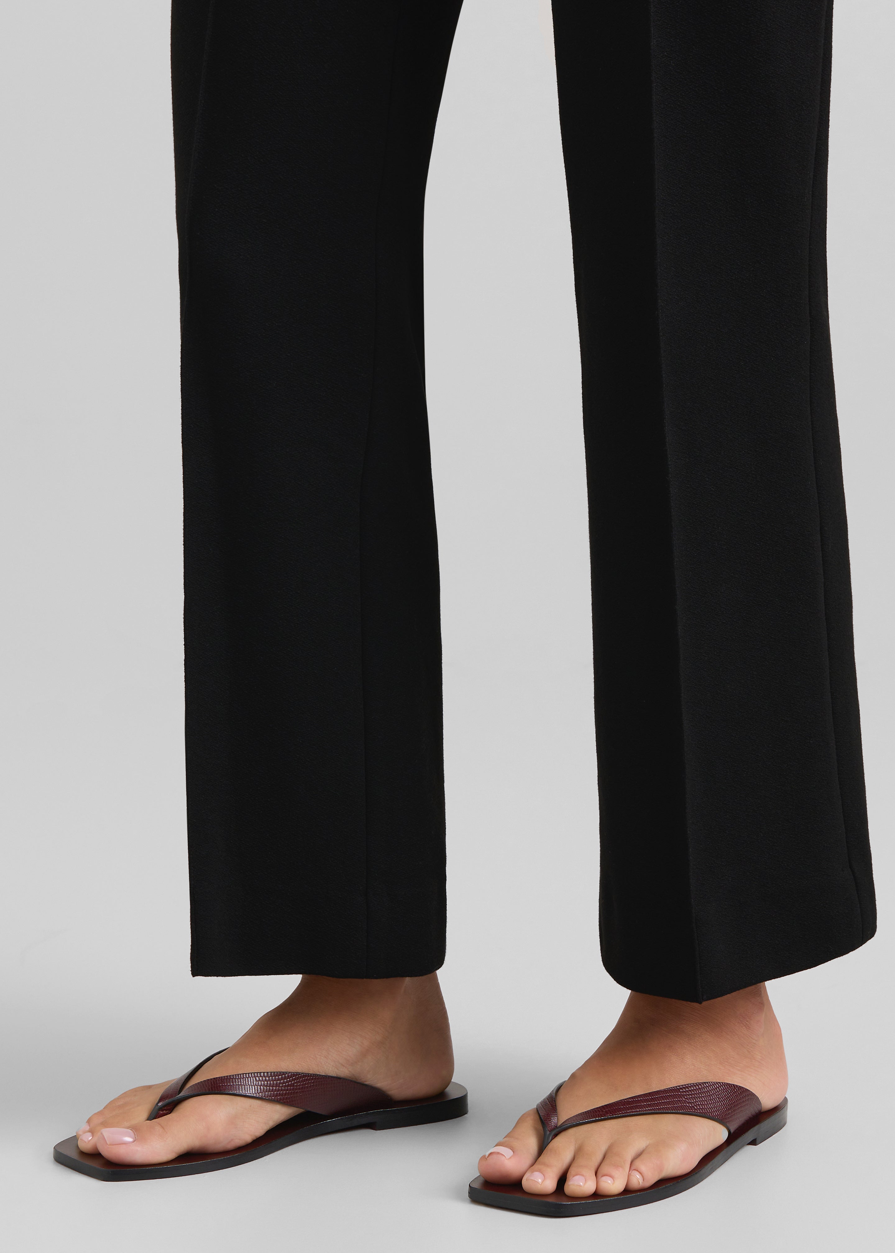 A.Emery The Kinto Sandals - Mulberry Embossed Lizard - 3