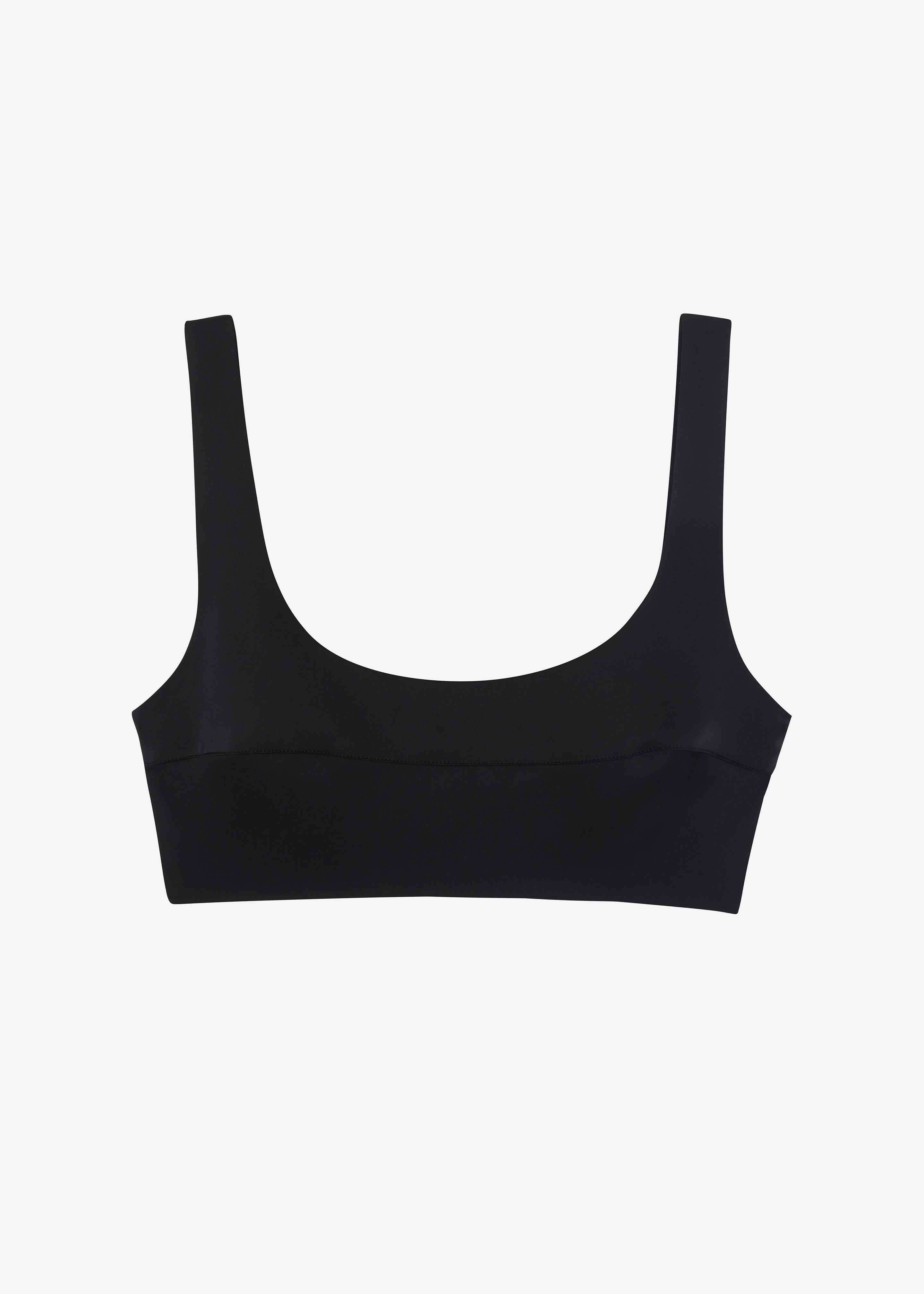 Ada Satin Bra Top - Black – The Frankie Shop