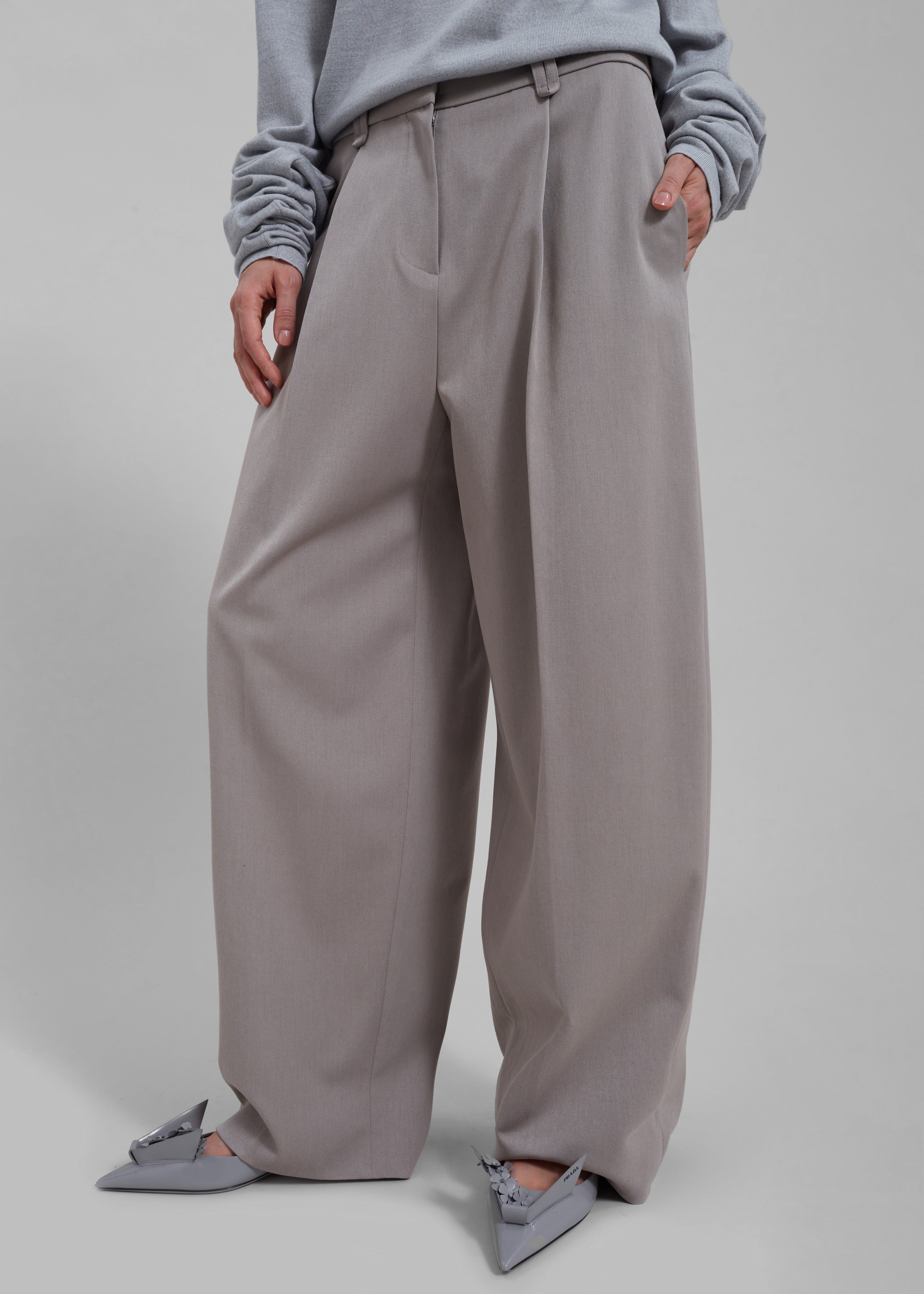 Adair Trousers - Grey - 2