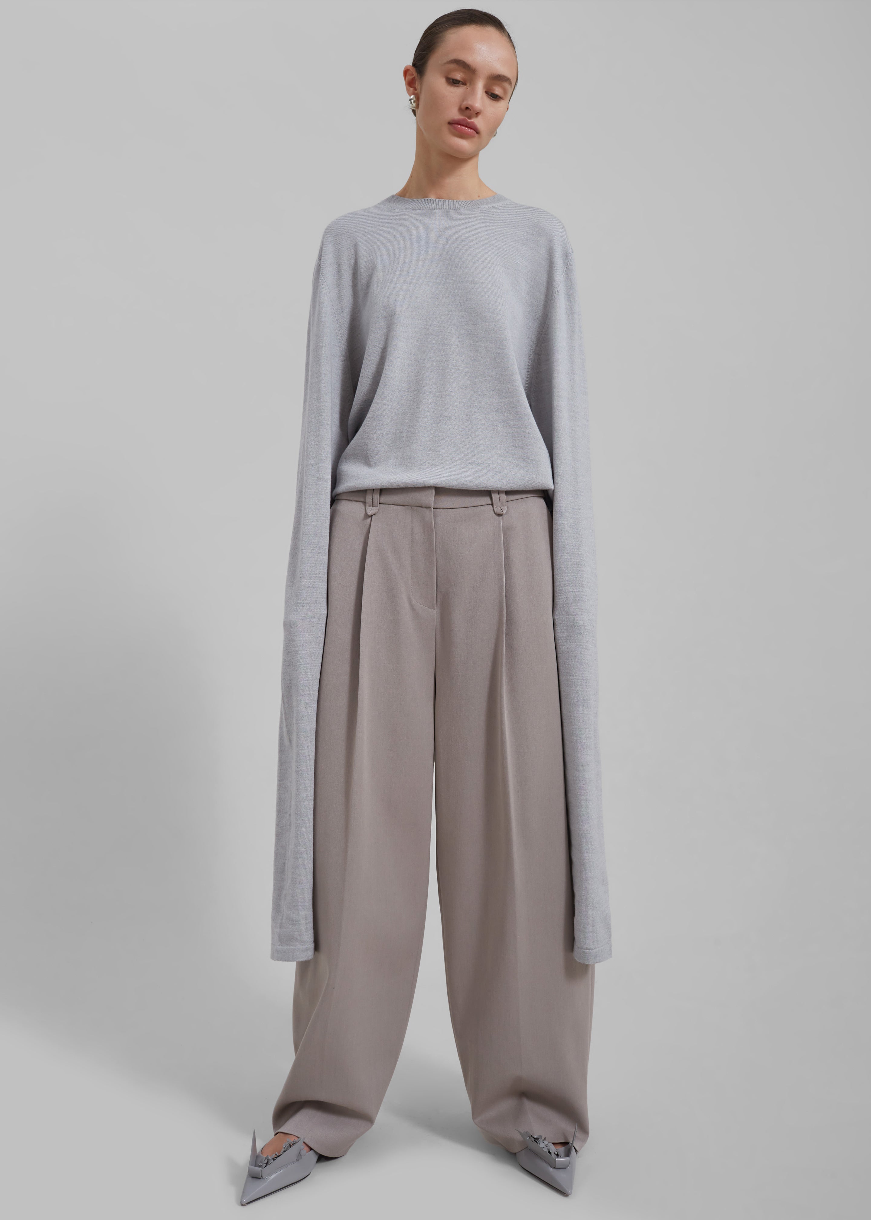 Adair Trousers - Grey - 5