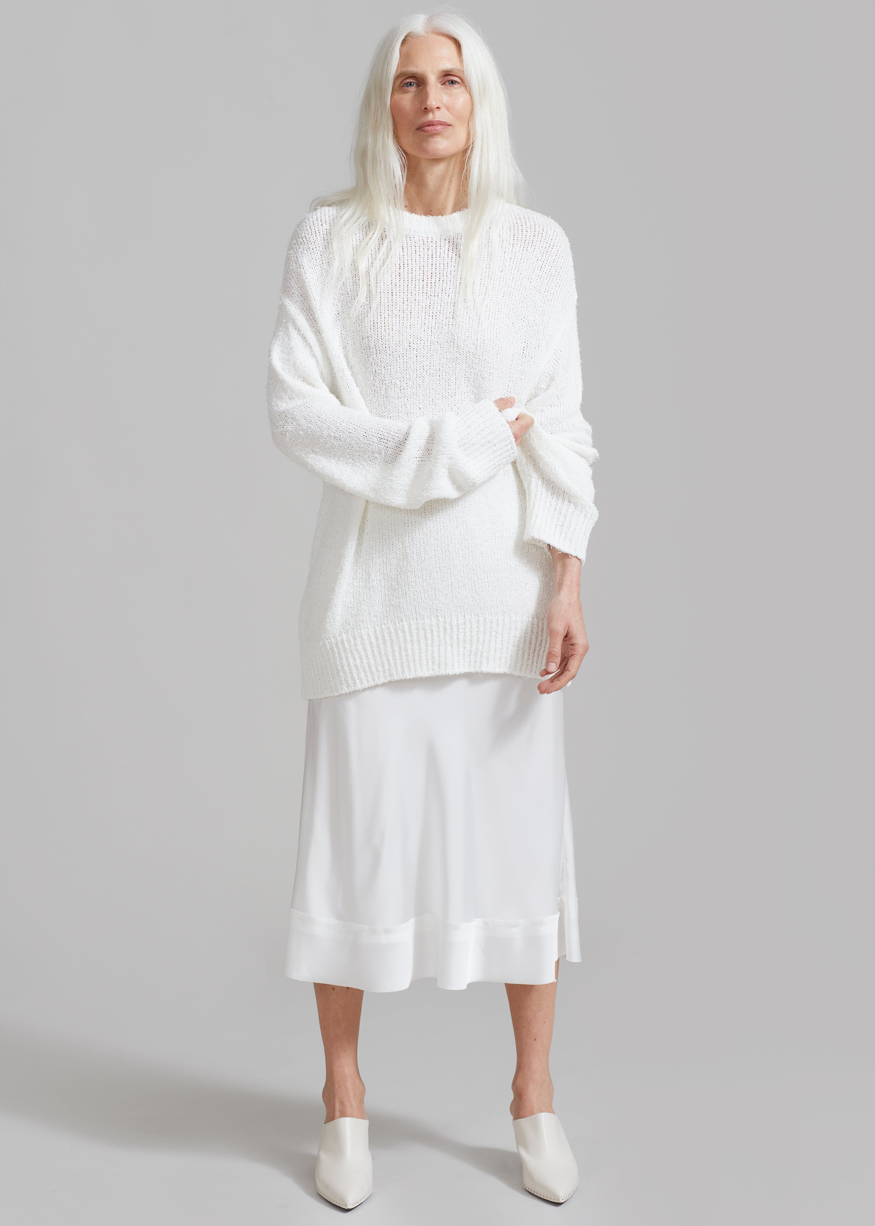 Ahine Sweater - White - 6