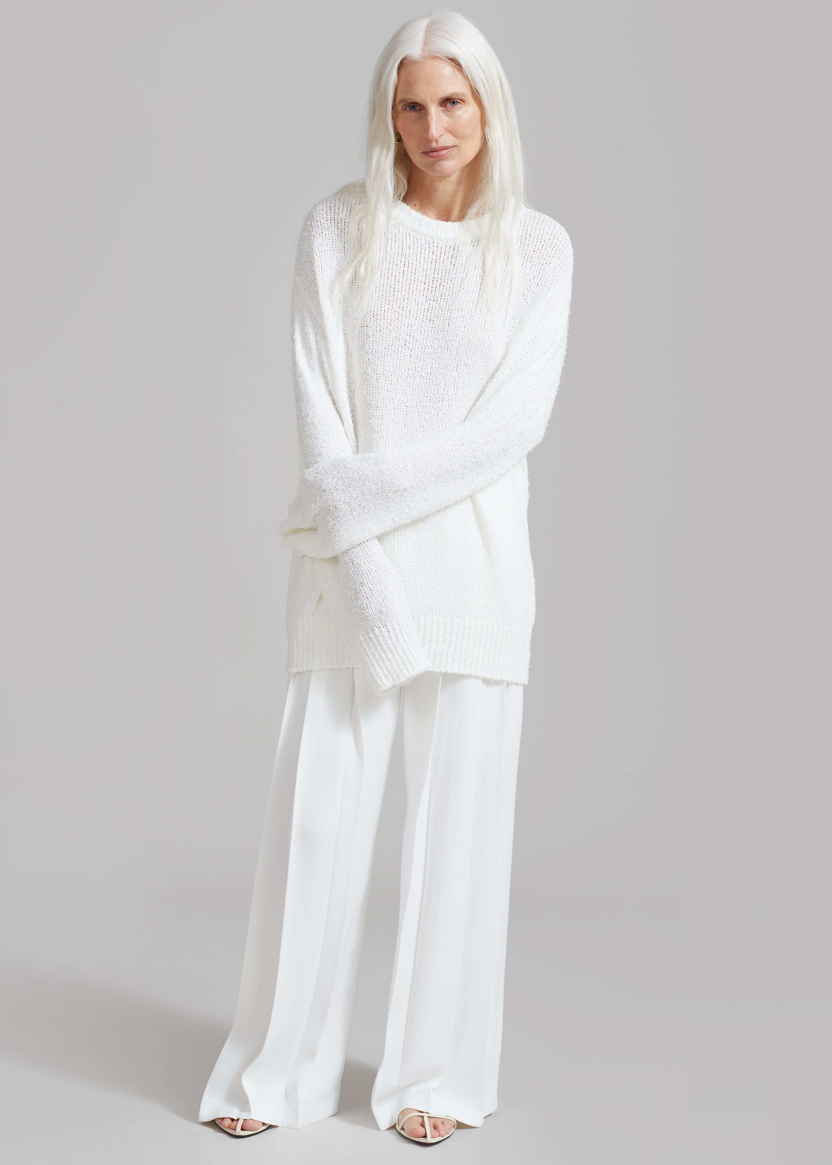 Ahine Sweater - White - 1