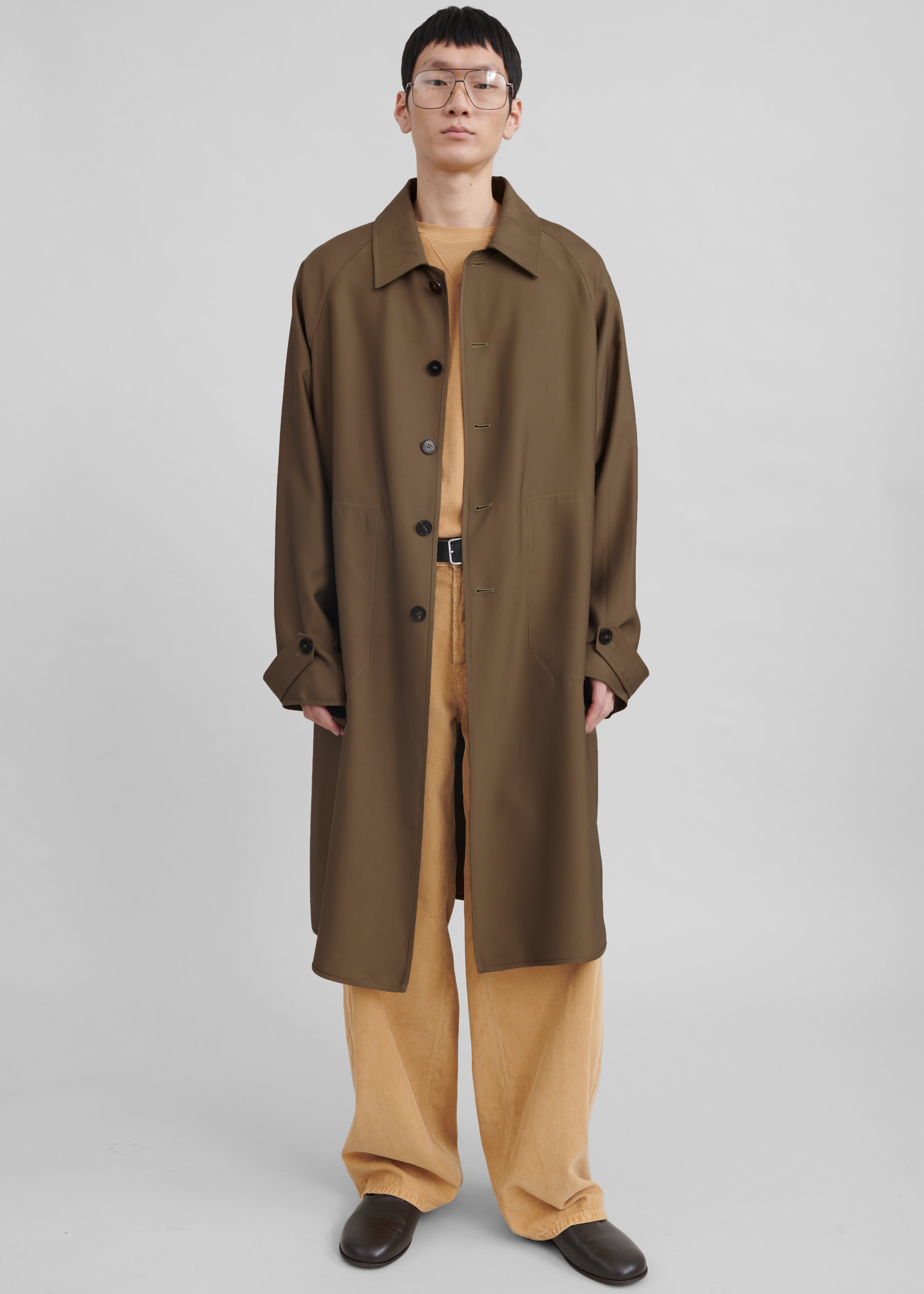 Aldrin Oversized Coat - Camel - 16 - [gender-male]