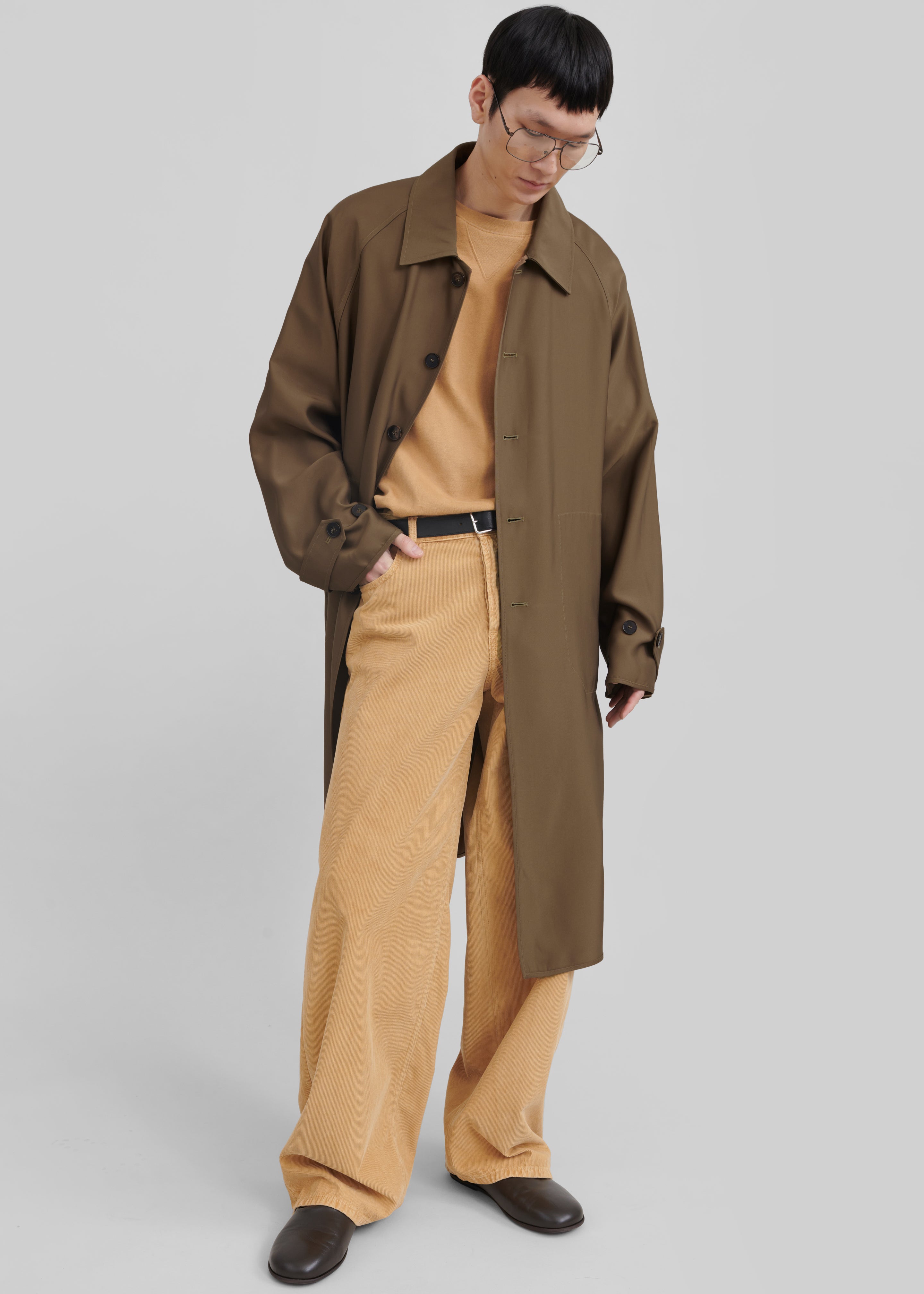 Aldrin Oversized Coat - Camel - 11 - [gender-male]