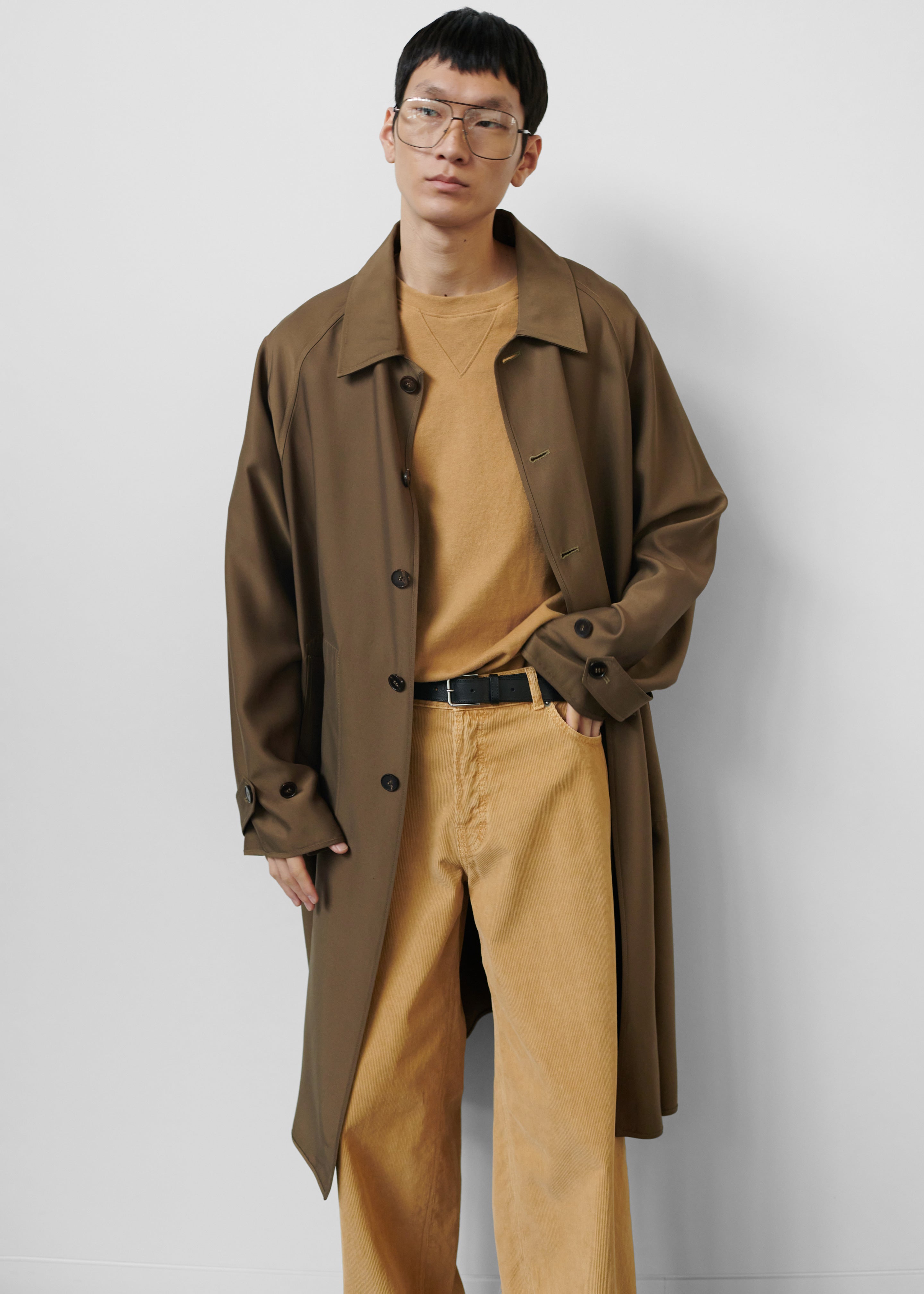 Aldrin Oversized Coat - Camel - 14 - [gender-male]