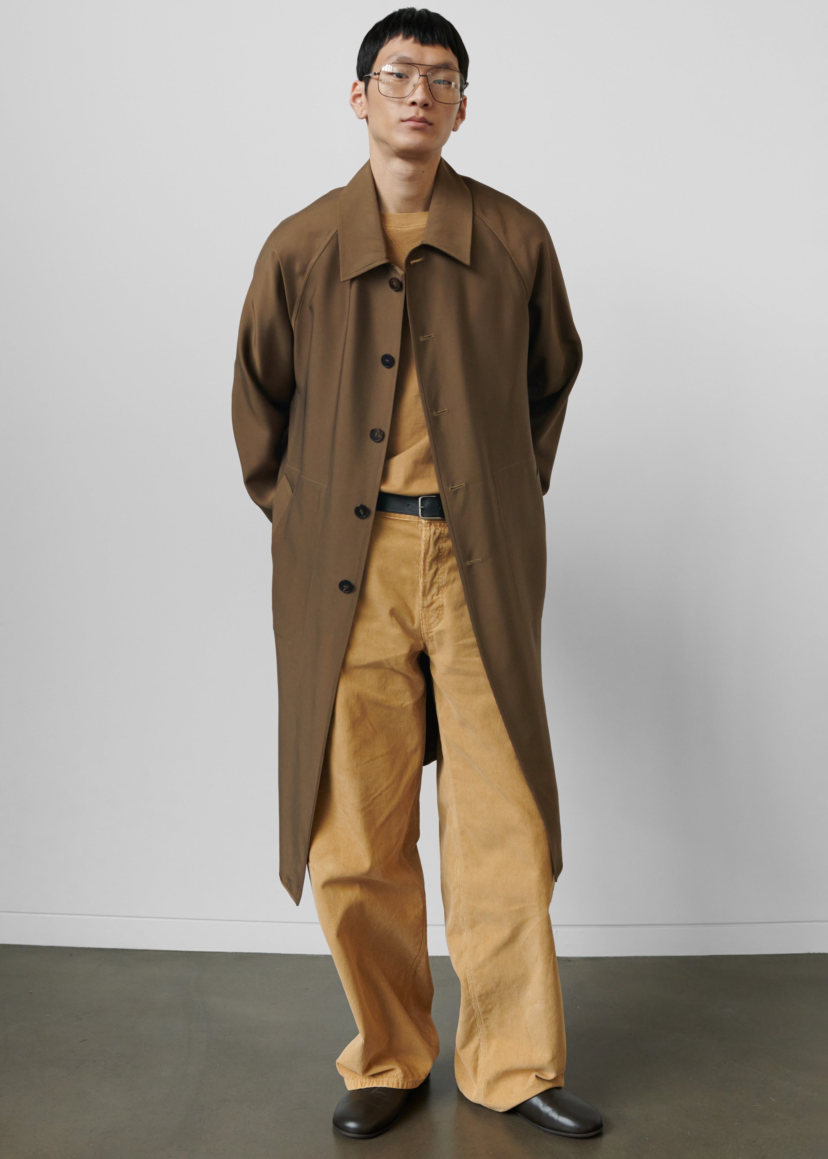 Aldrin Oversized Coat - Camel - 15 - [gender-male]