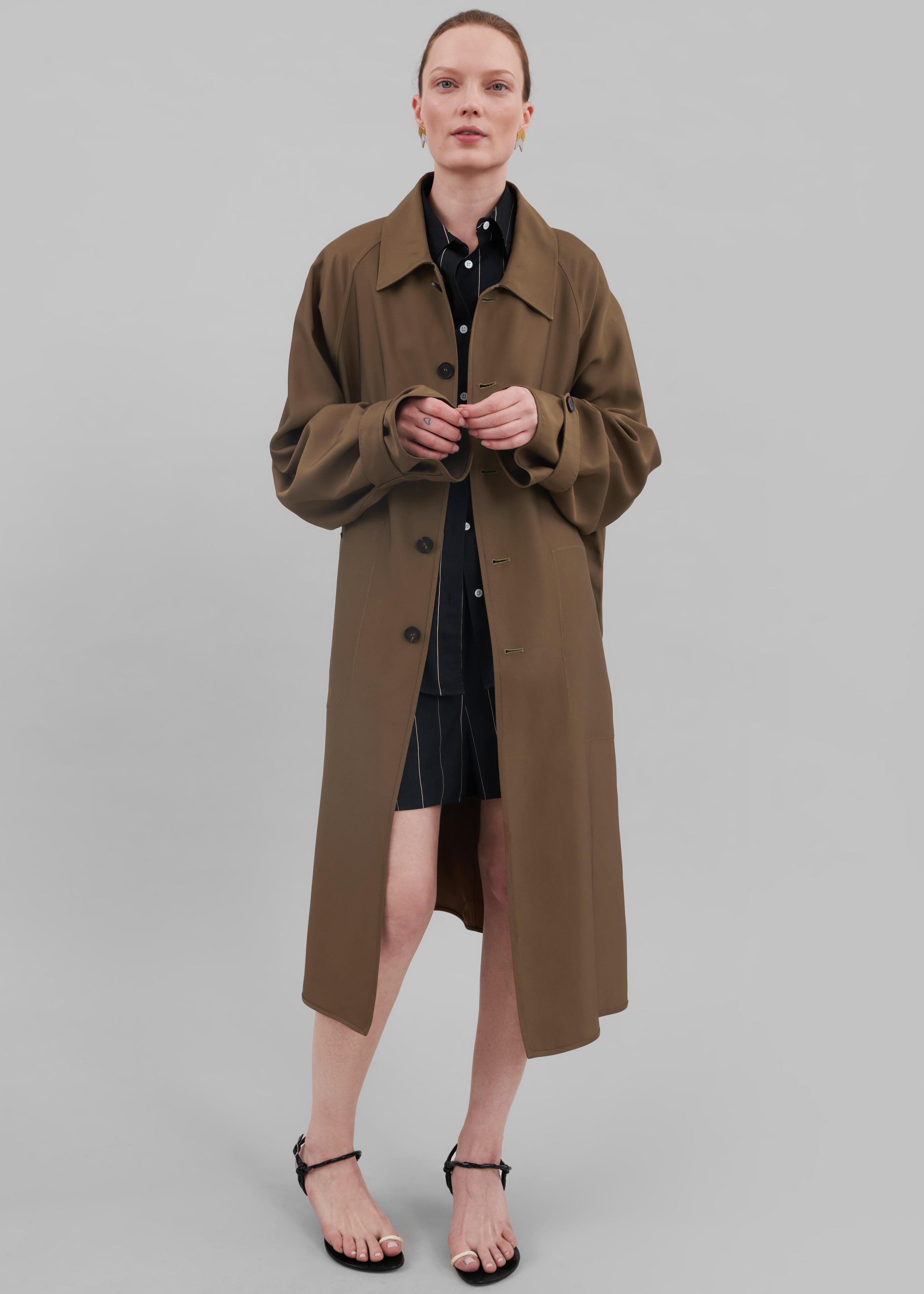 Aldrin Oversized Coat - Camel - 9