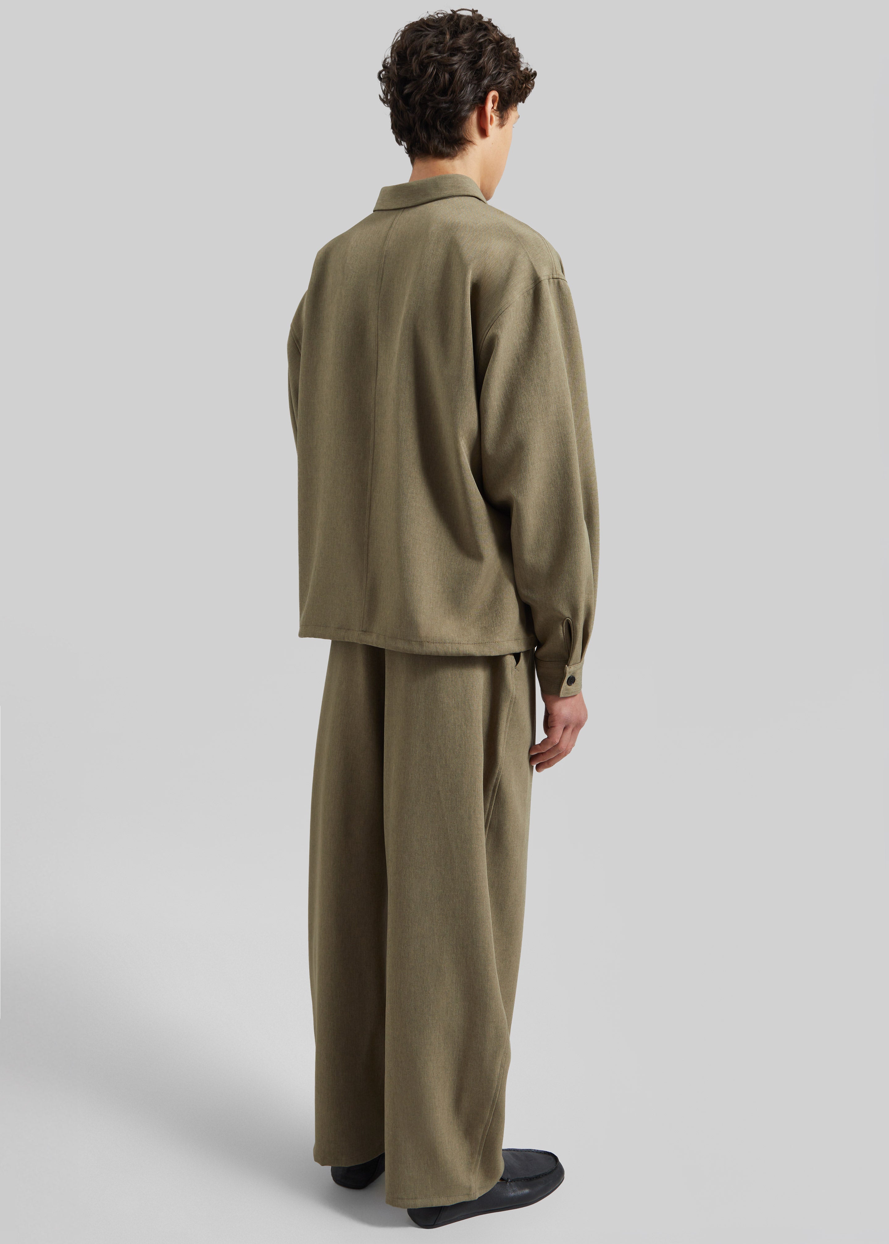 Alessio Shirt Jacket - Olive - 7