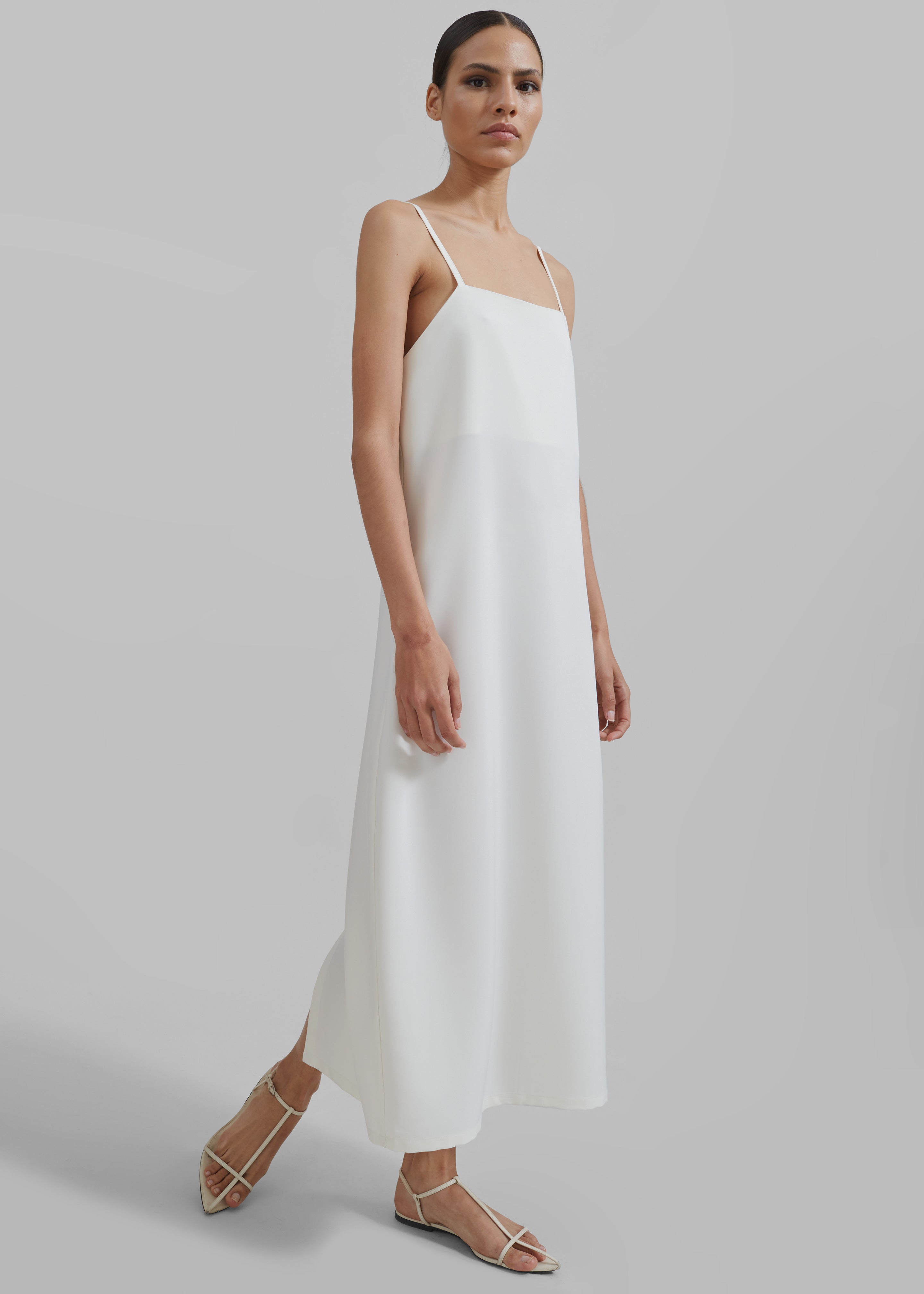 Aletta Midi Dress - Ivory - 4