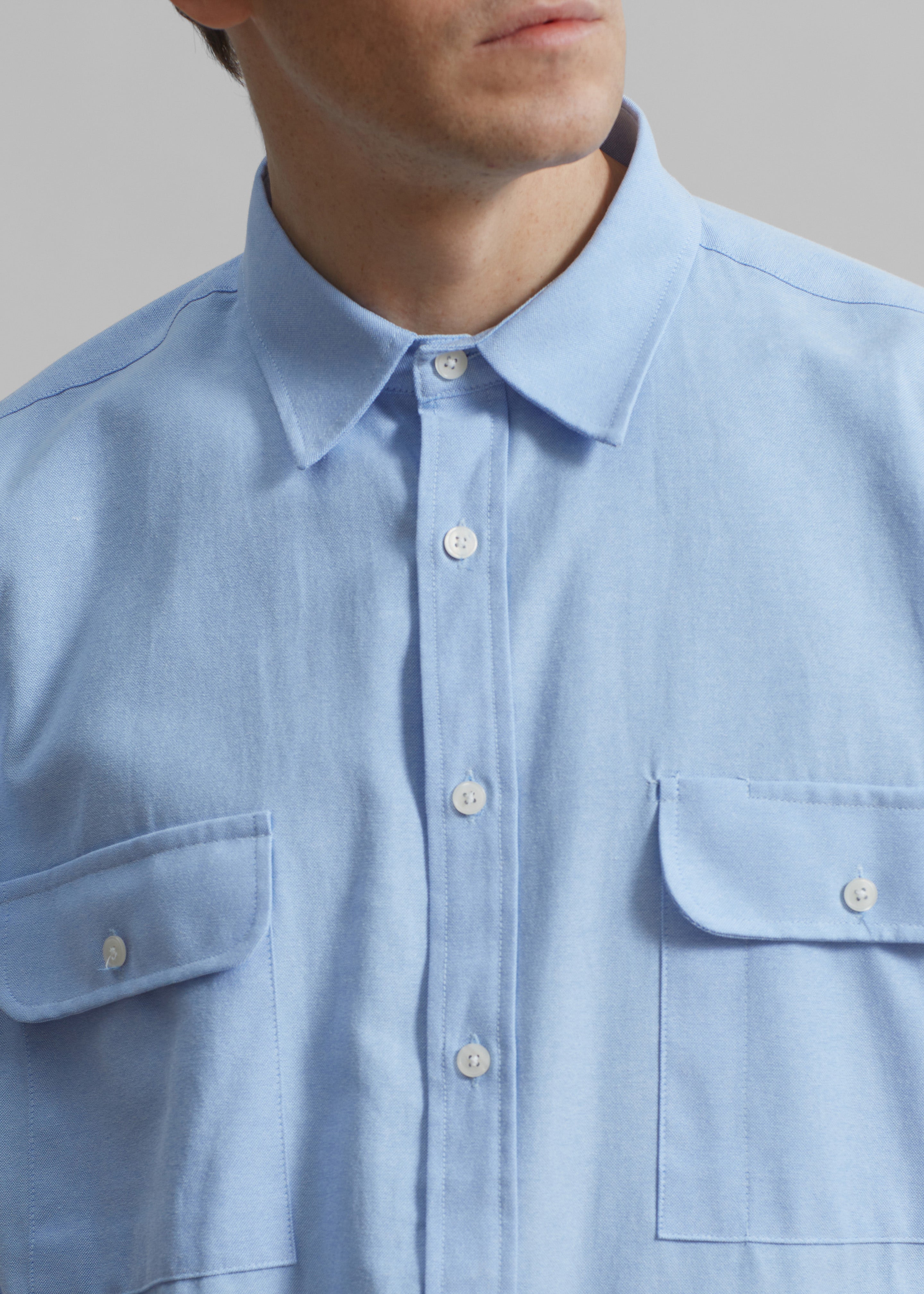 Alexander Button Up Shirt - Blue - 6